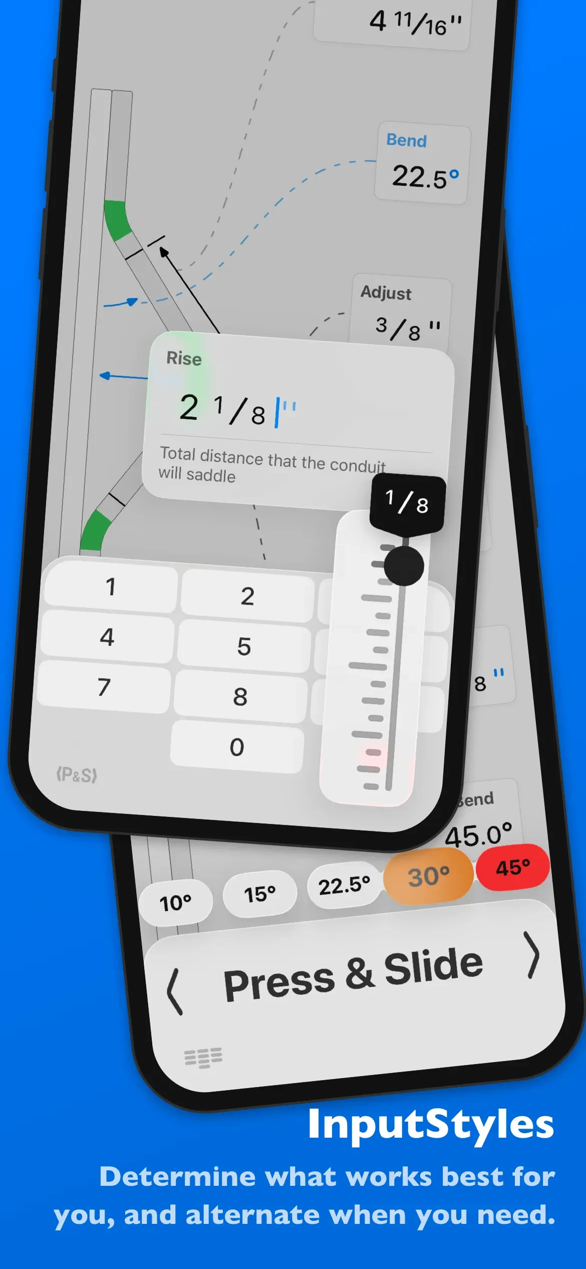 QuickBend: Conduit Bending app store screenshot 5 — Productivity (iOS)