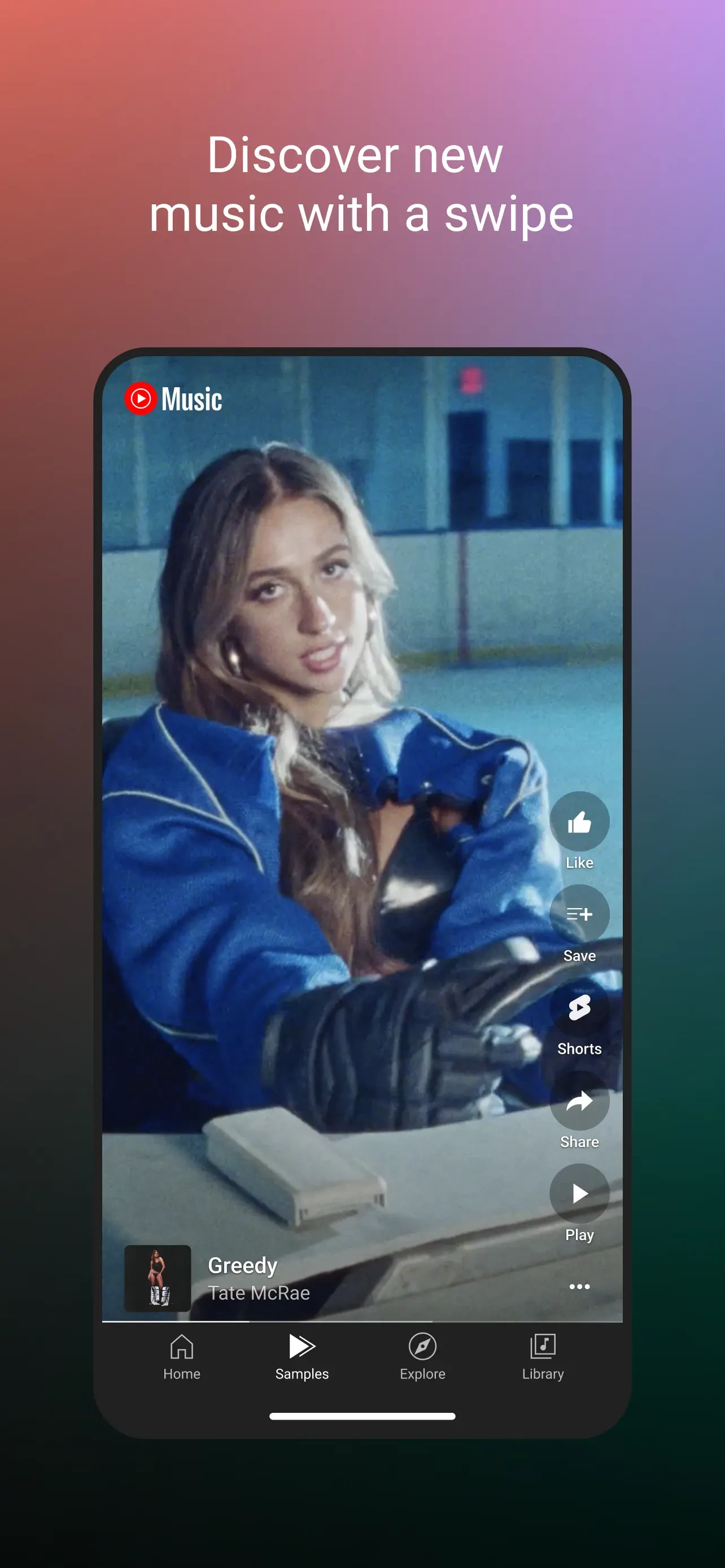 YouTube Music app store screenshot 3 — Music (iOS)