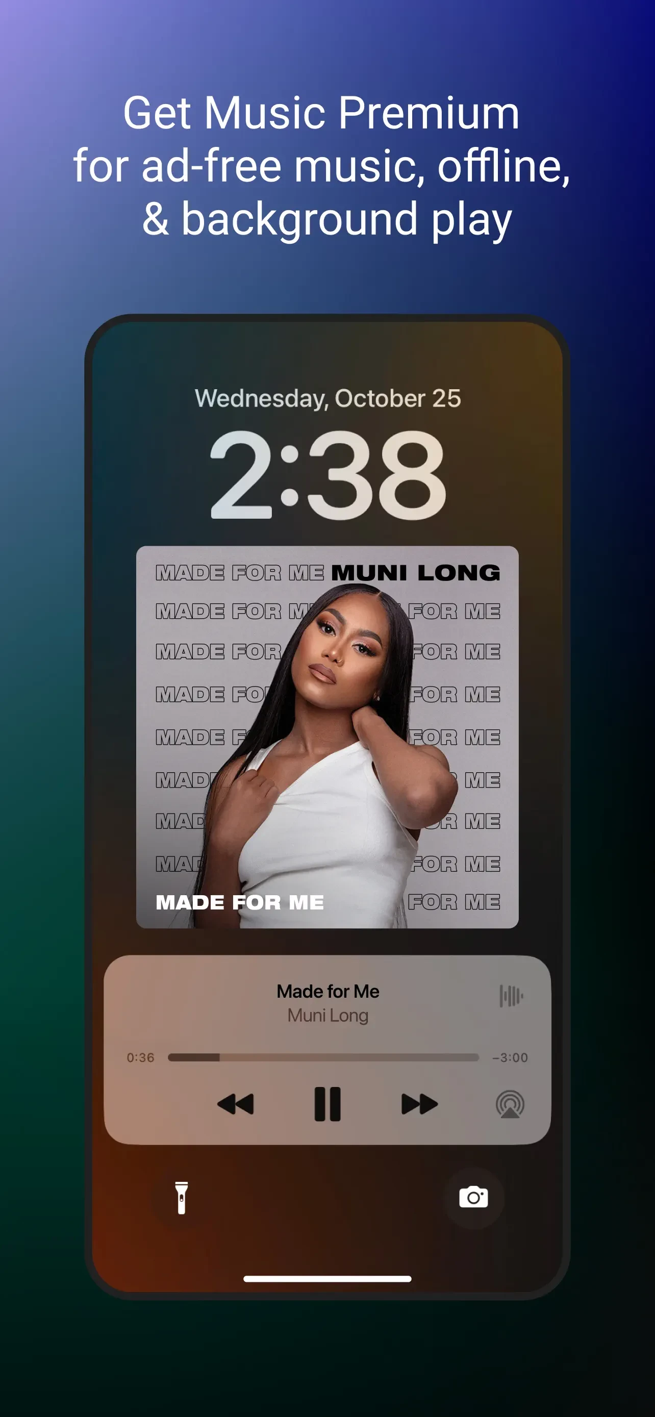 YouTube Music app store screenshot 6 — Music (iOS)