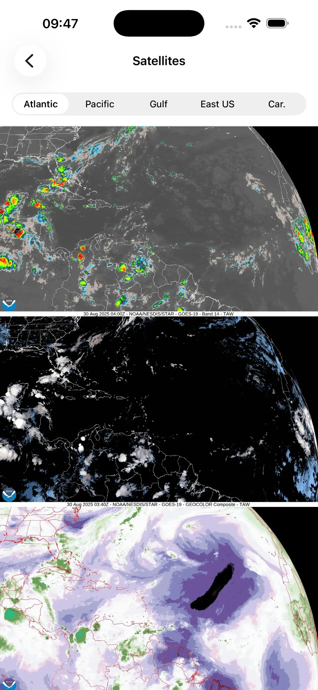 My Hurricane Tracker Pro app store screenshot 2 — Unknown (iOS)