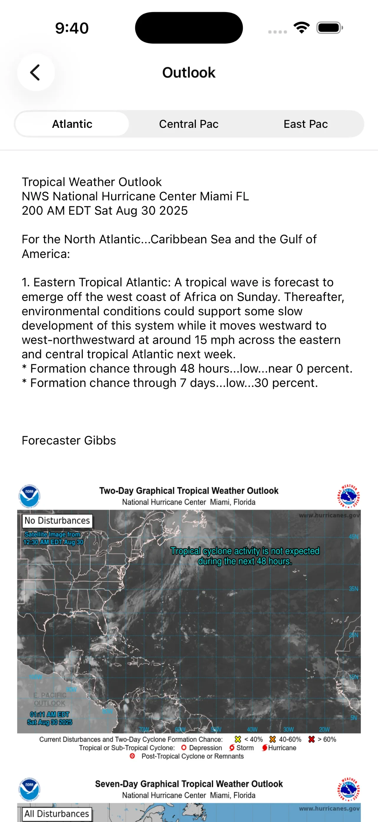 My Hurricane Tracker Pro app store screenshot 5 — Unknown (iOS)