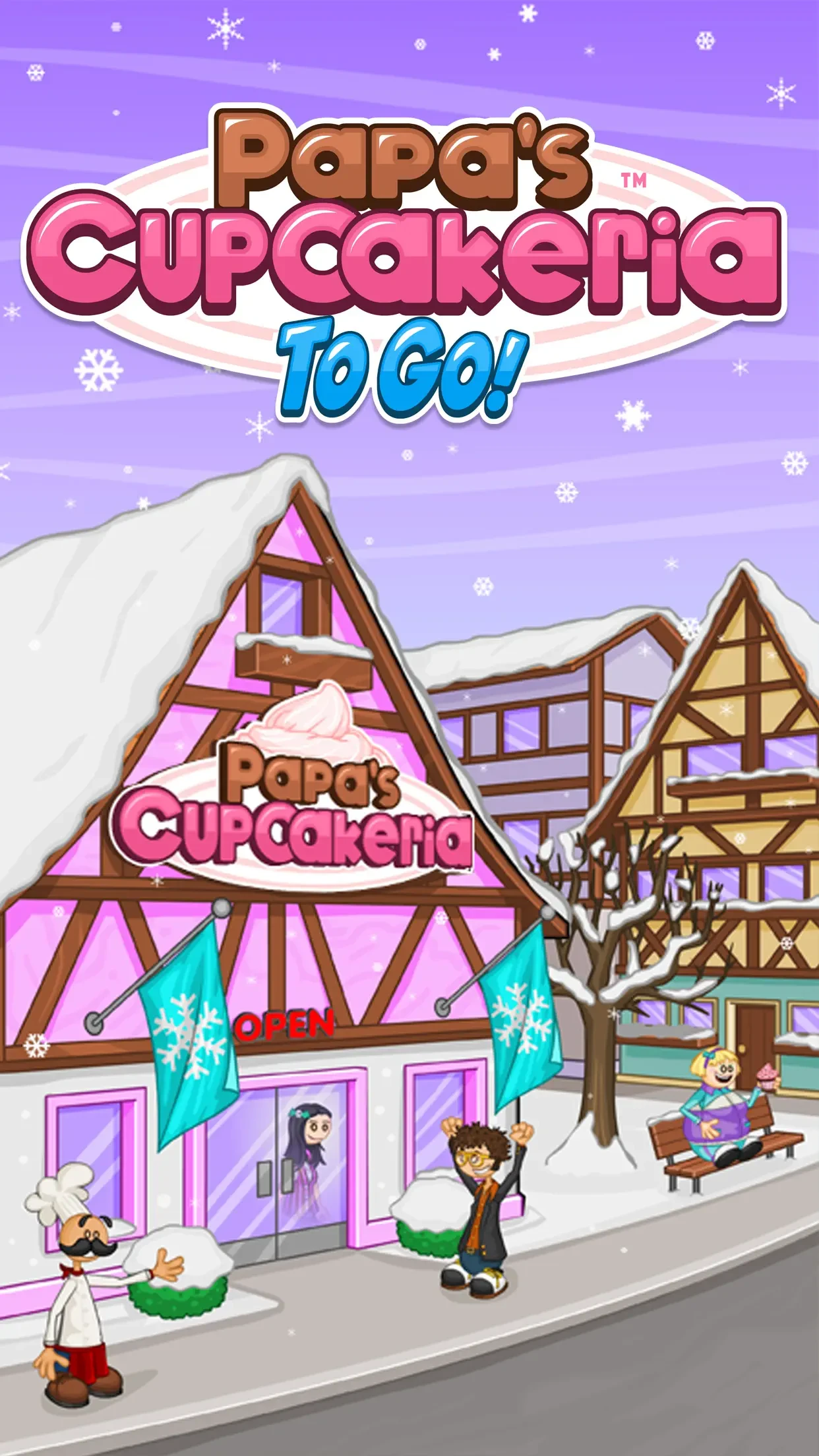 Papa's Cupcakeria To Go! app store screenshot 1 — Games (iOS)