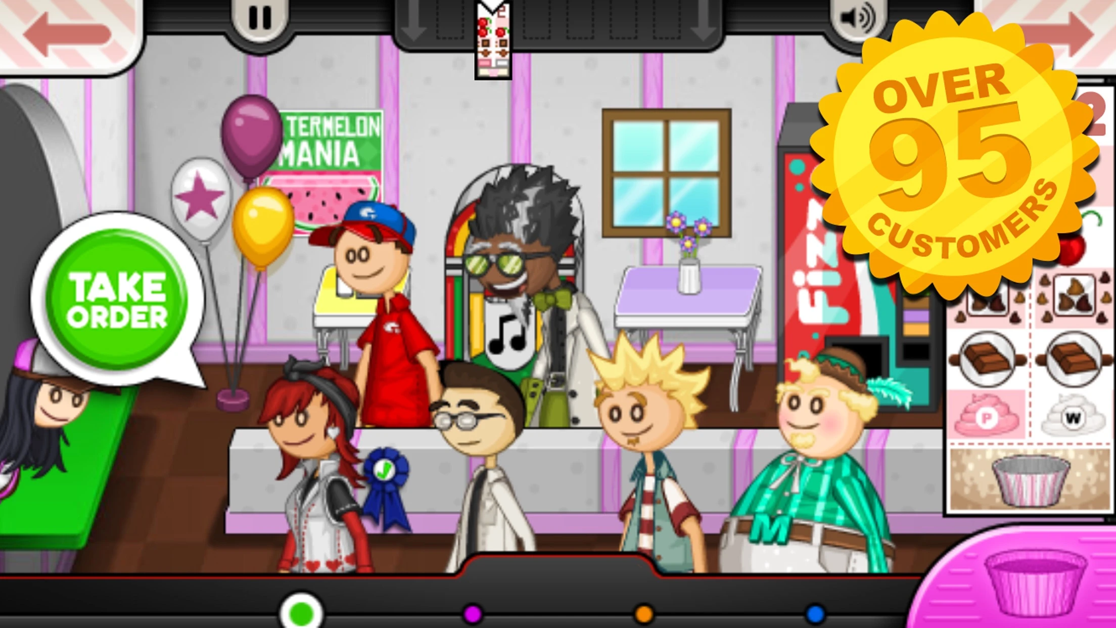 Papa's Cupcakeria To Go! app store screenshot 2 — Games (iOS)