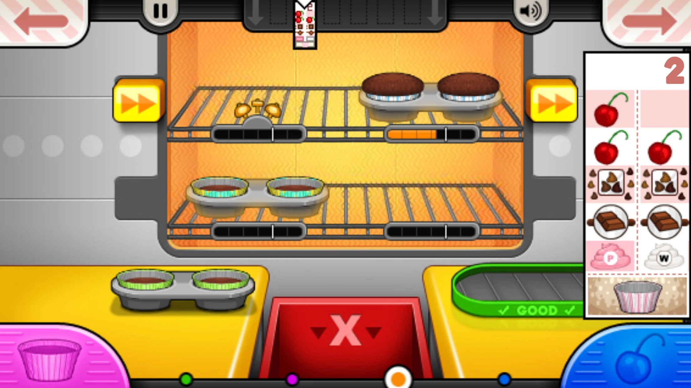 Papa's Cupcakeria To Go! app store screenshot 3 — Games (iOS)