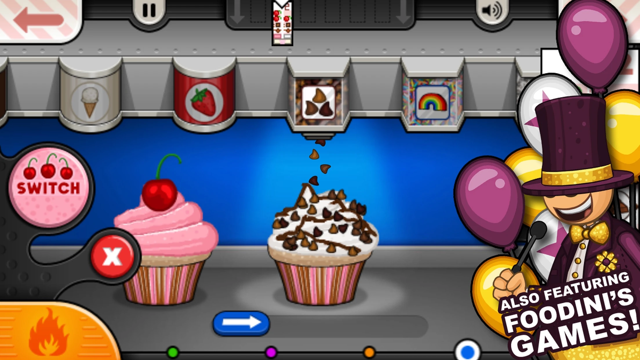 Papa's Cupcakeria To Go! app store screenshot 4 — Games (iOS)