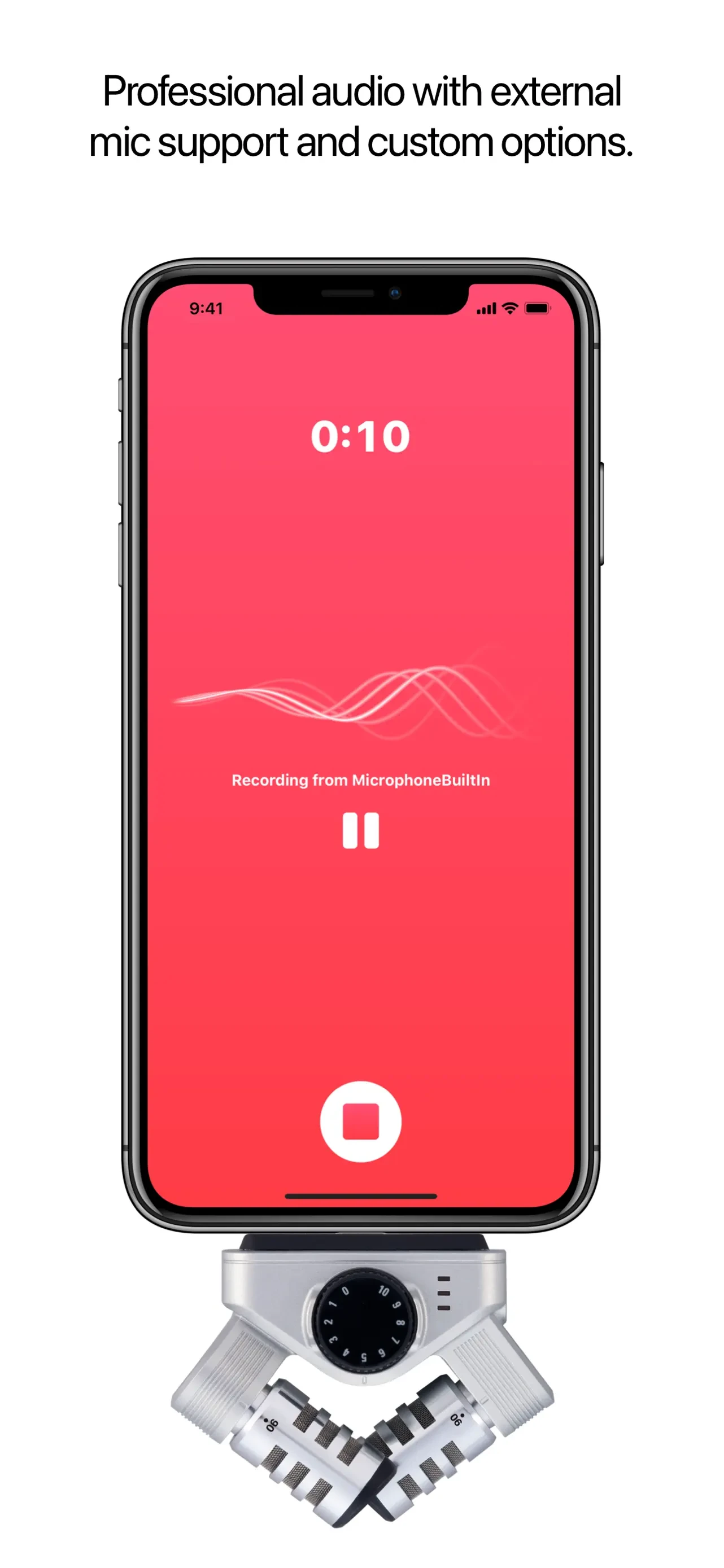 Just Press Record app store screenshot 7 — Utilities (iOS)