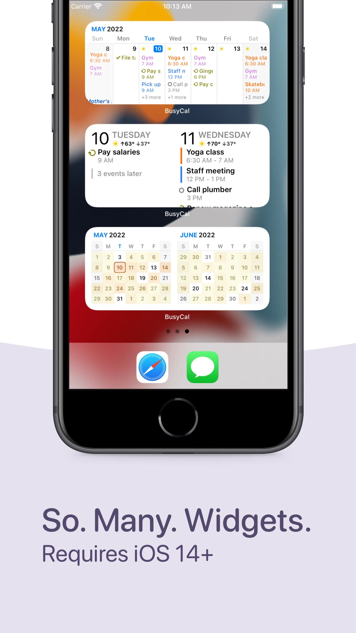 BusyCal: Calendar & Tasks app store screenshot 6 — Productivity (iOS)
