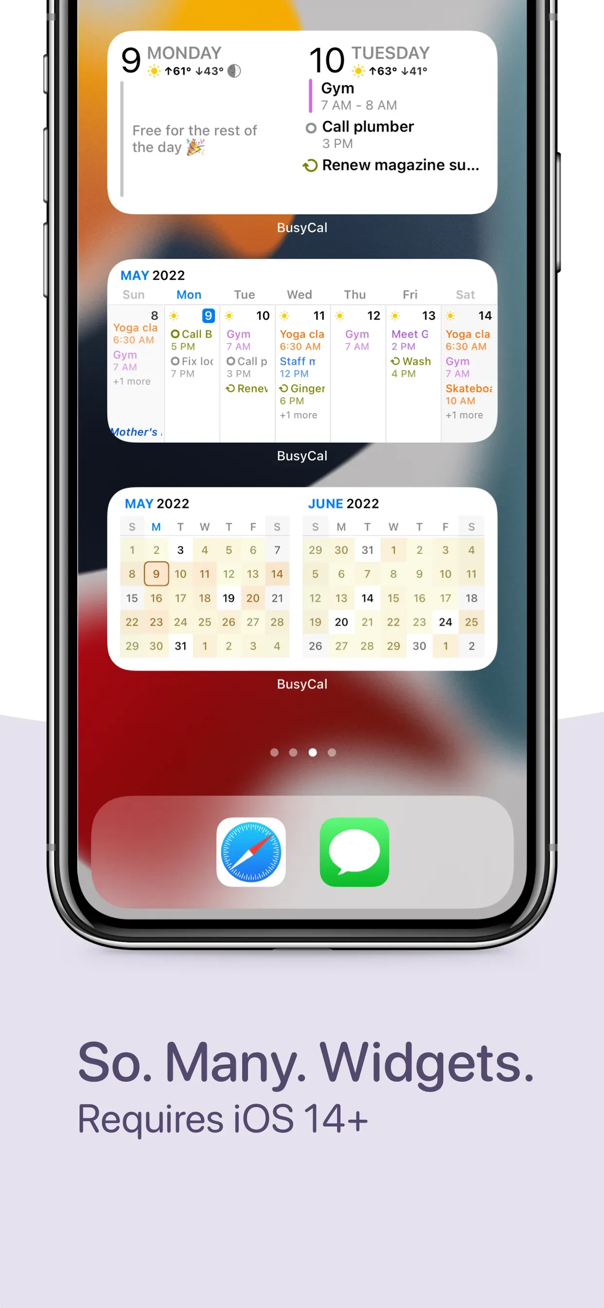 BusyCal: Calendar & Tasks app store screenshot 6 — Productivity (iOS)