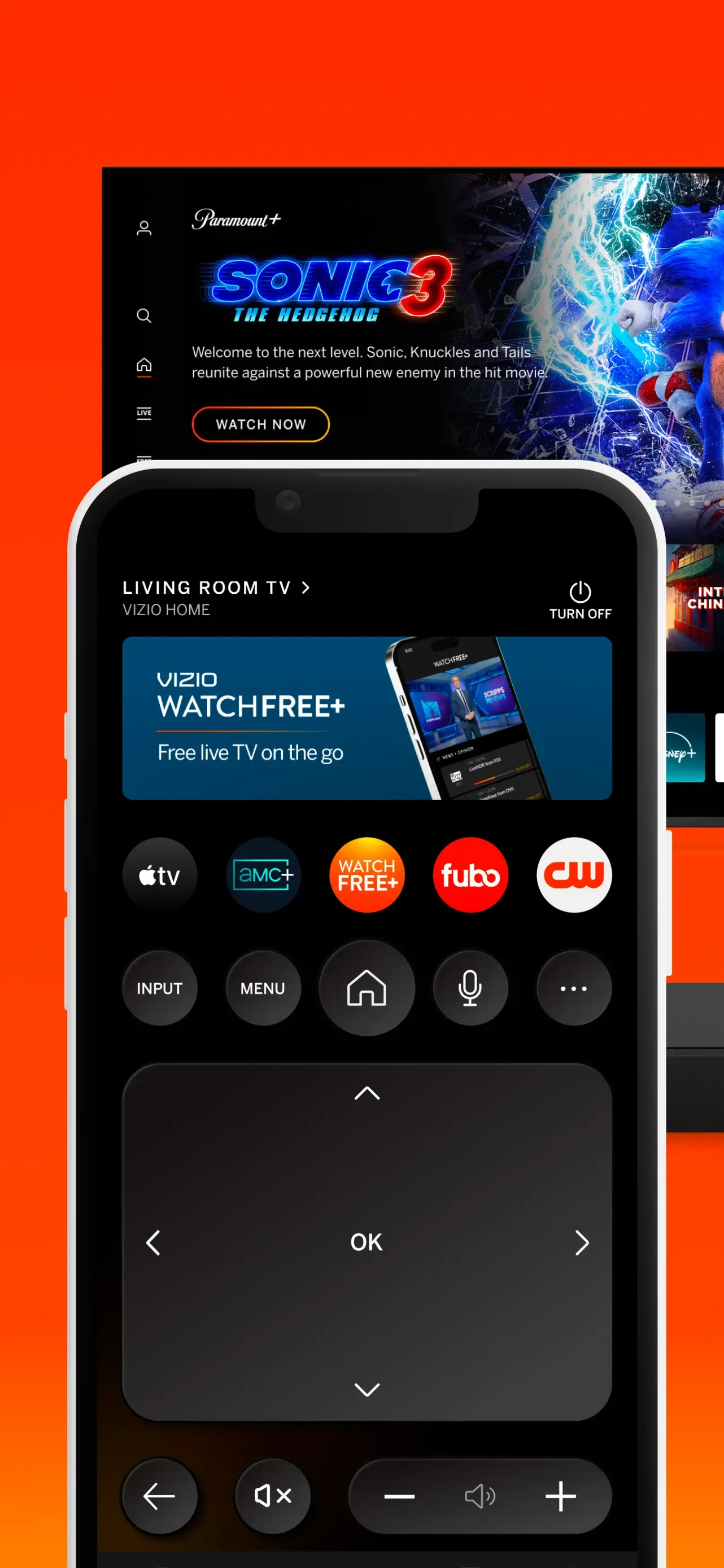 VIZIO | WatchFree+ app store screenshot 1 — Entertainment (iOS)