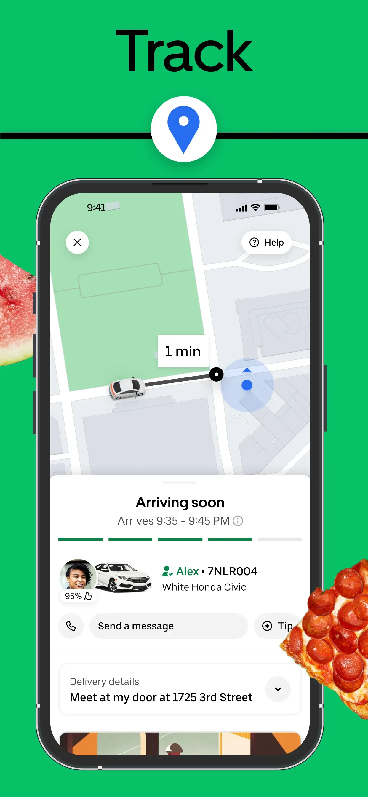 Uber Eats: Food & Groceries app store screenshot 5 — Food & Drink (iOS)