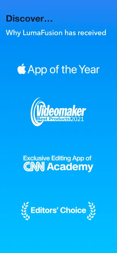 LumaFusion app store screenshot 1 — Photo & Video (iOS)