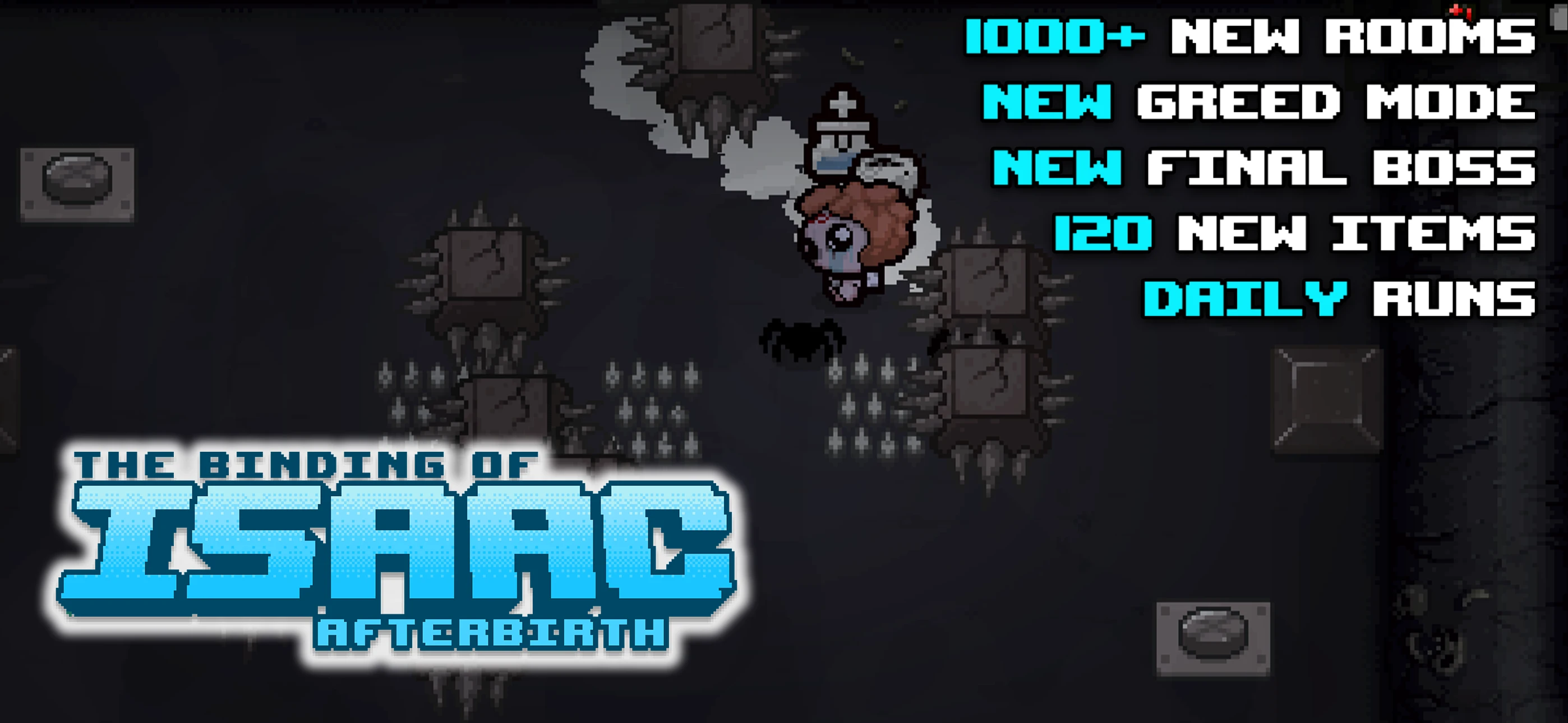 The Binding of Isaac: Rebirth app store screenshot 1 — Games (iOS)