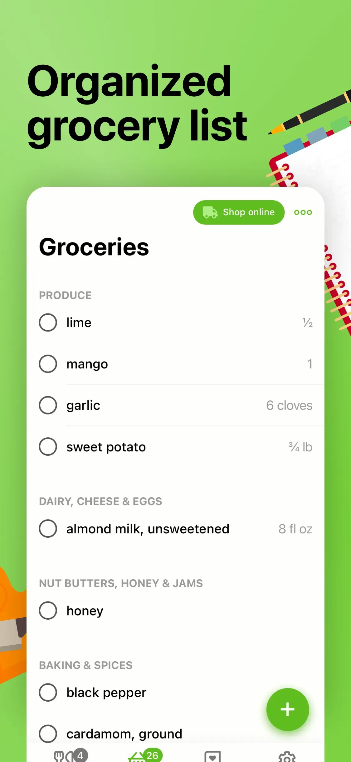 Mealime Meal Plans & Recipes app store screenshot 2 — Unknown (iOS)