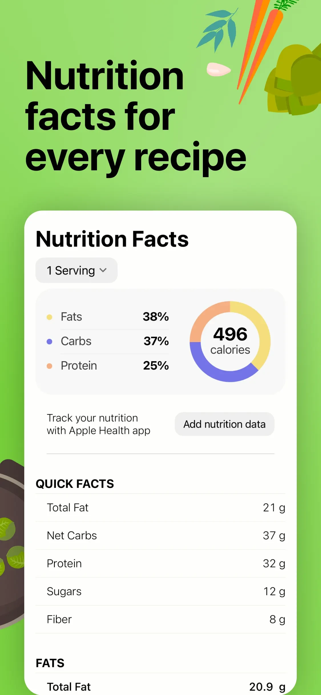 Mealime Meal Plans & Recipes app store screenshot 8 — Unknown (iOS)