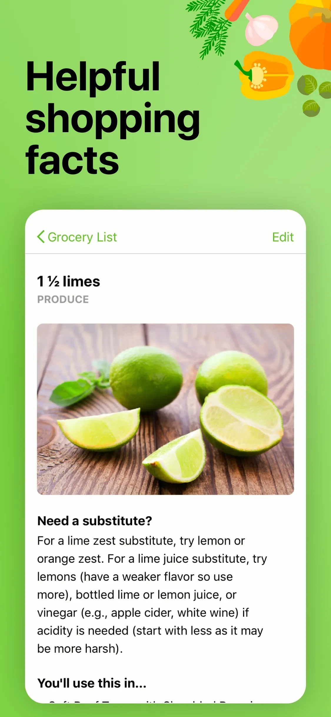 Mealime Meal Plans & Recipes app store screenshot 9 — Unknown (iOS)