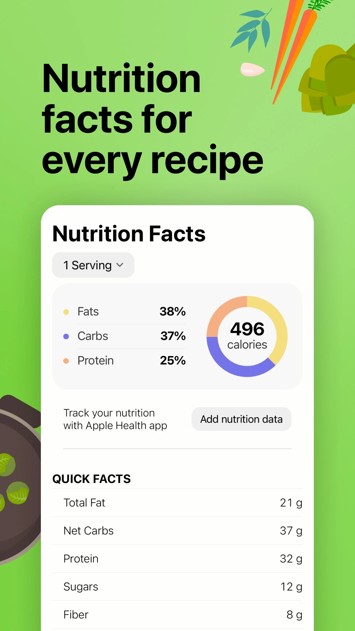 Mealime Meal Plans & Recipes app store screenshot 7 — Unknown (iOS)