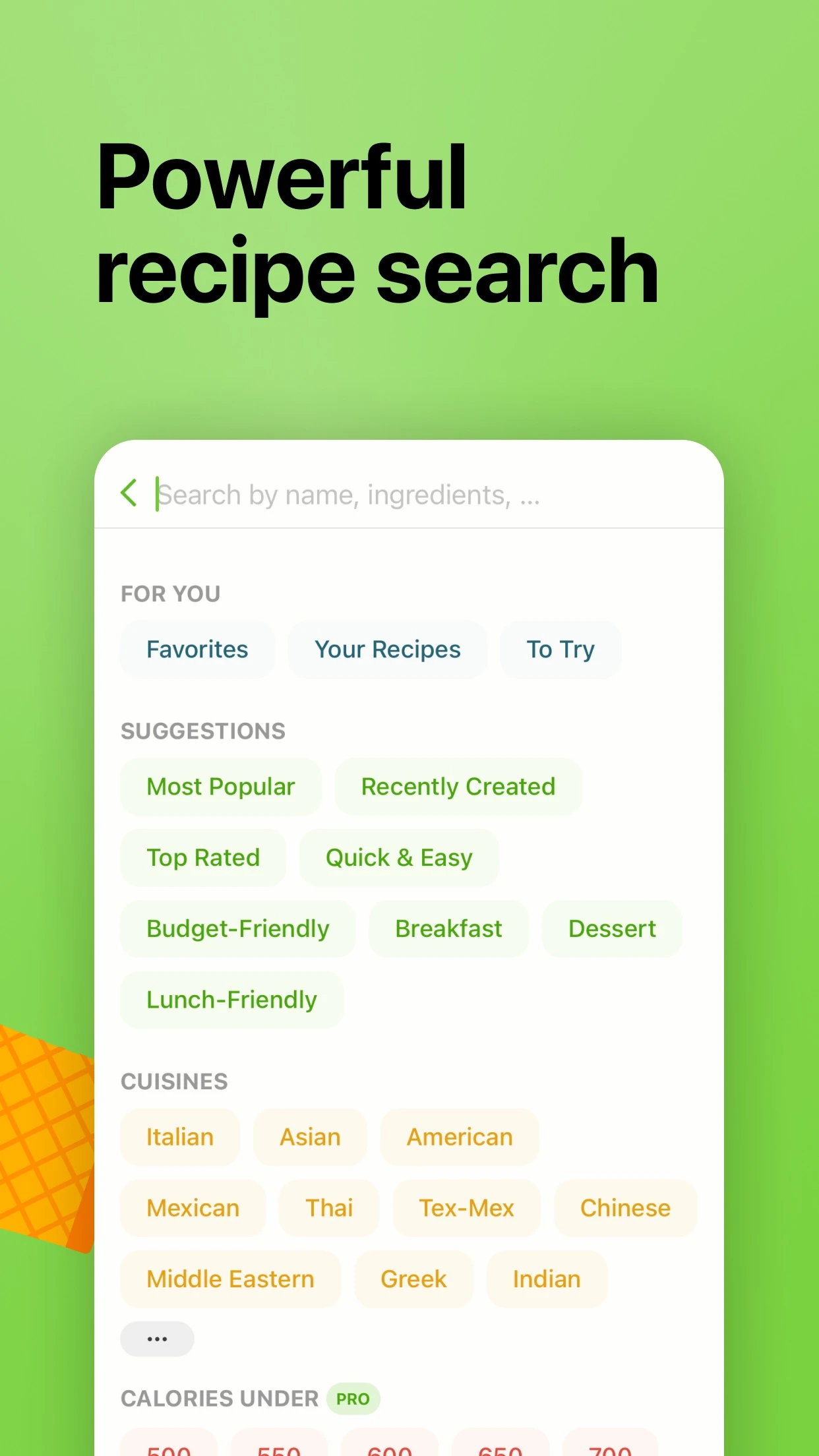 Mealime Meal Plans & Recipes app store screenshot 9 — Unknown (iOS)