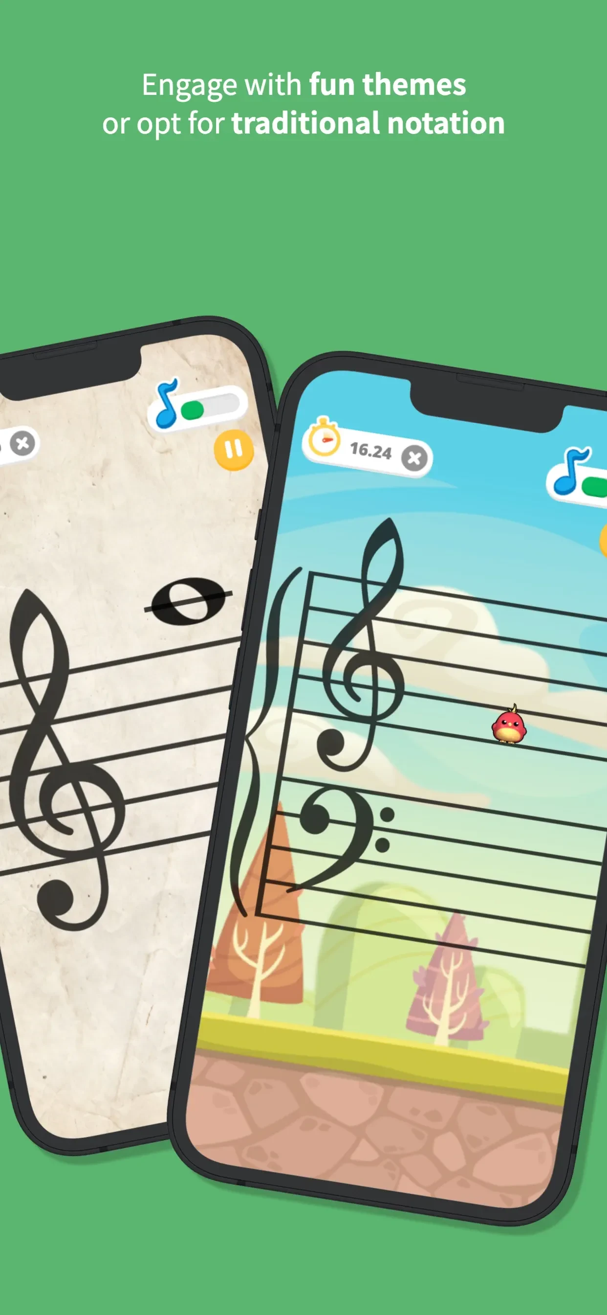 Note Rush: Music Reading Game app store screenshot 2 — Unknown (iOS)