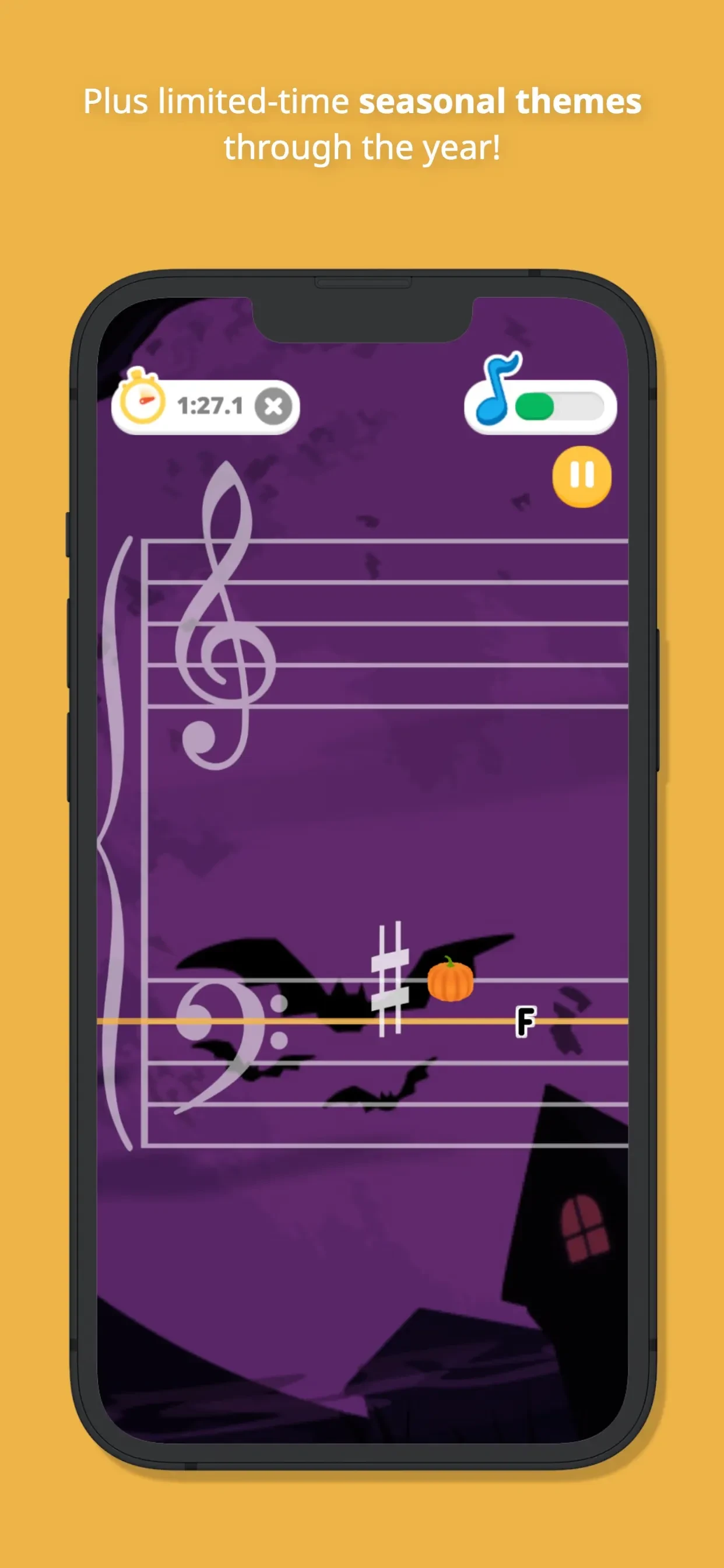 Note Rush: Music Reading Game app store screenshot 3 — Unknown (iOS)
