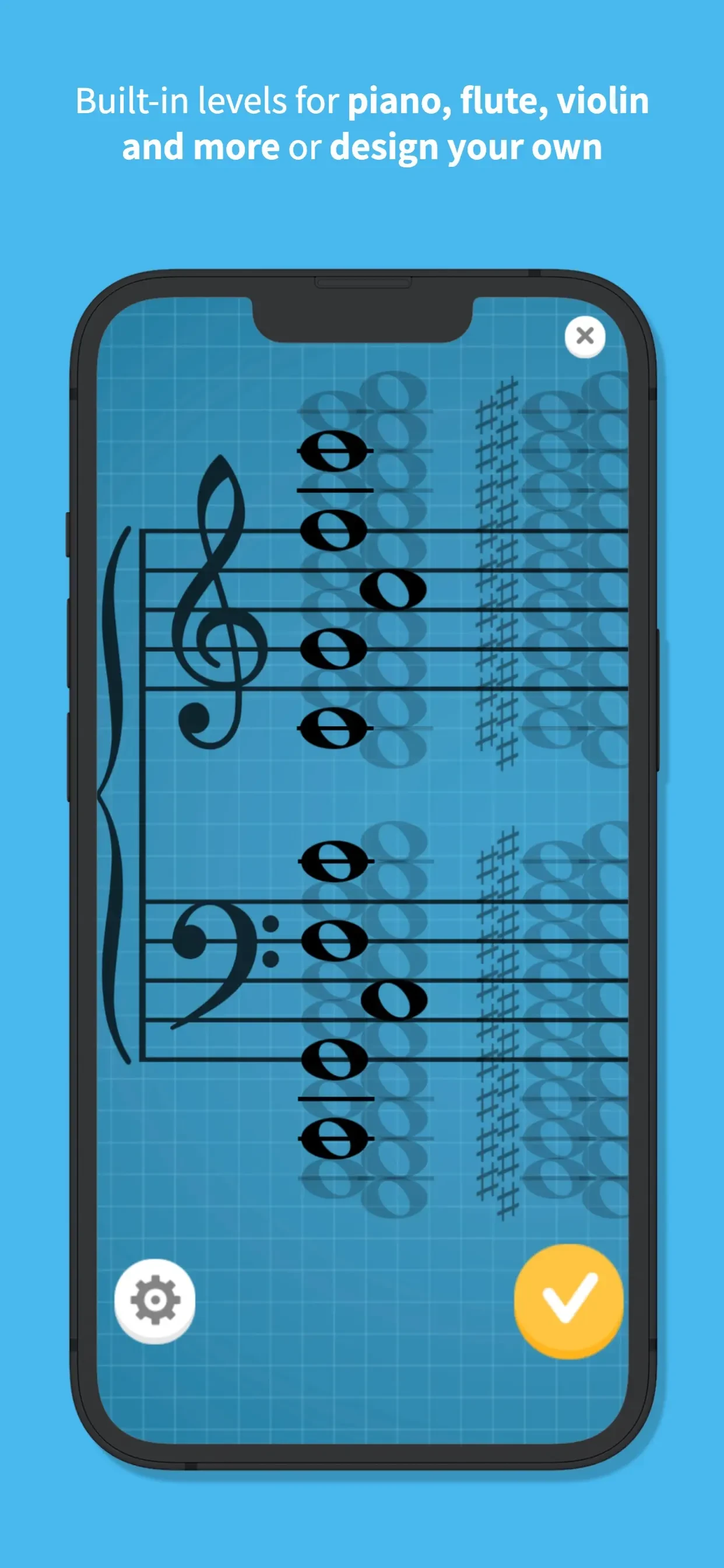 Note Rush: Music Reading Game app store screenshot 4 — Unknown (iOS)