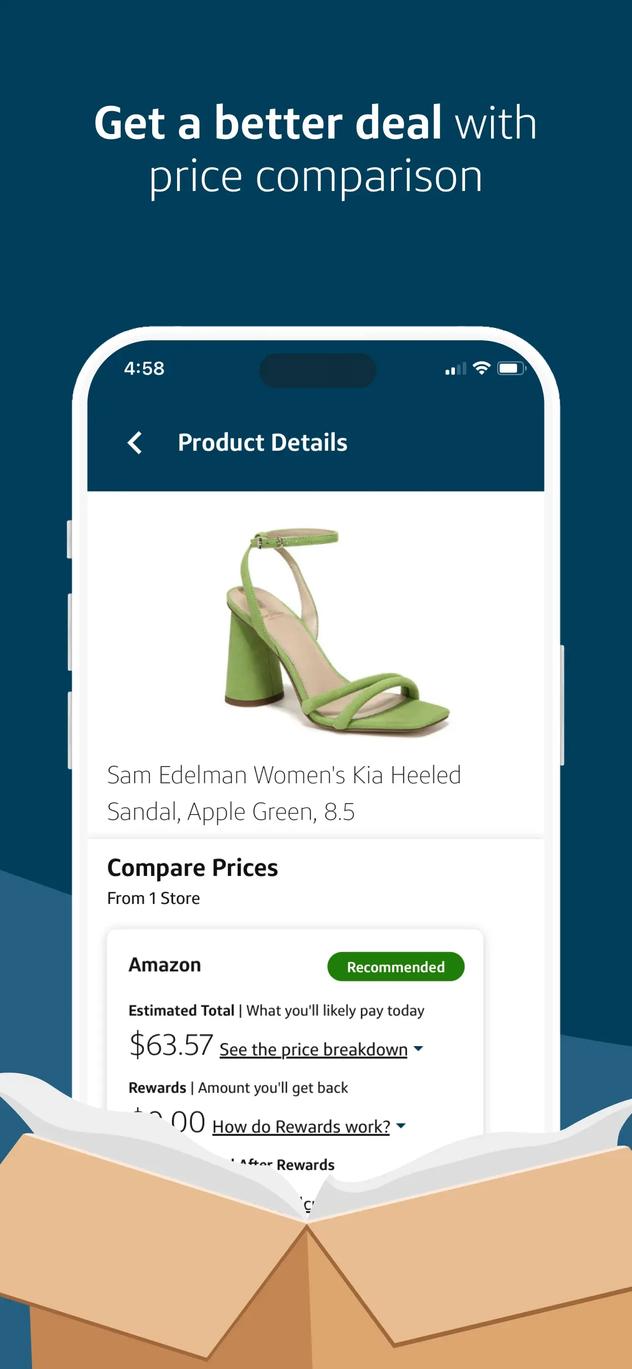 Capital One Shopping: Save Now app store screenshot 4 — Shopping (iOS)