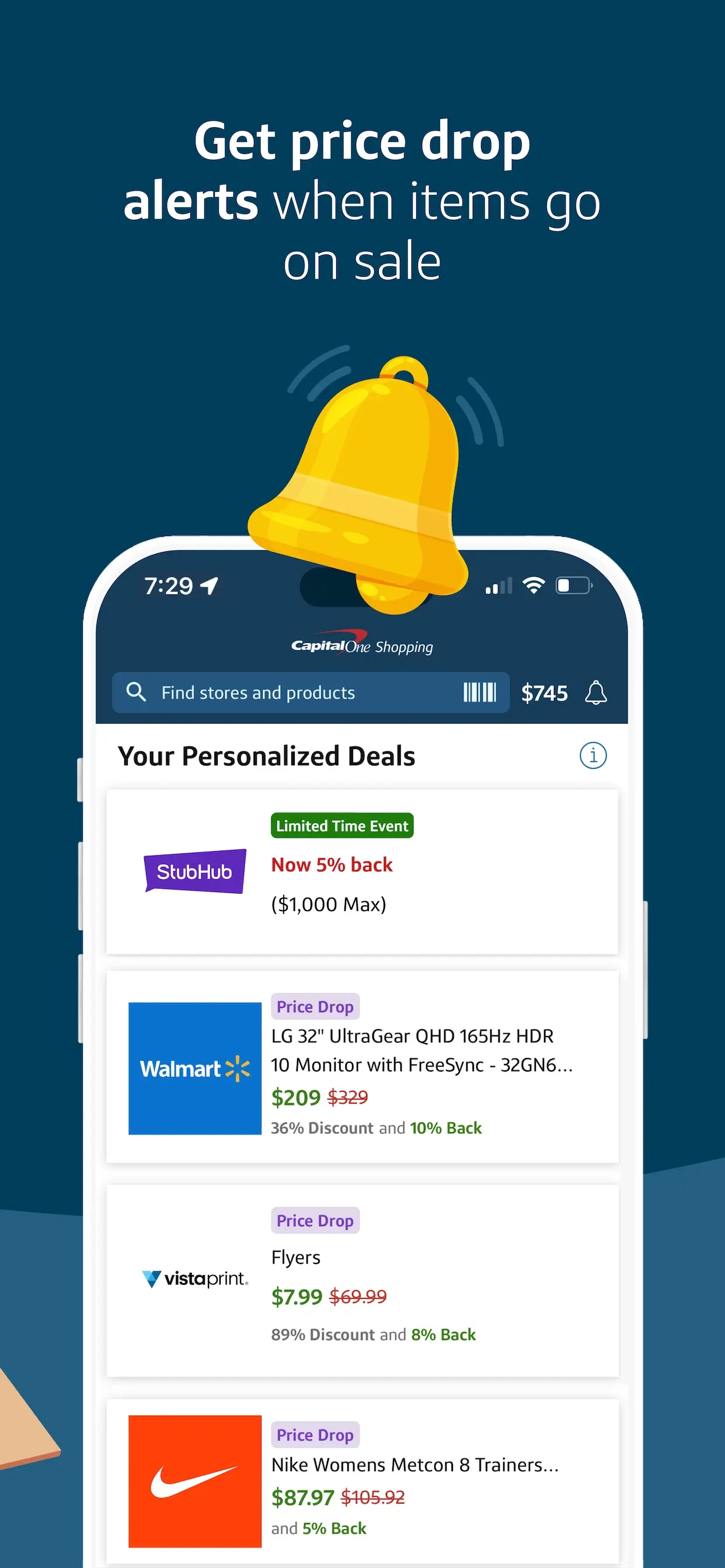 Capital One Shopping: Save Now app store screenshot 5 — Shopping (iOS)