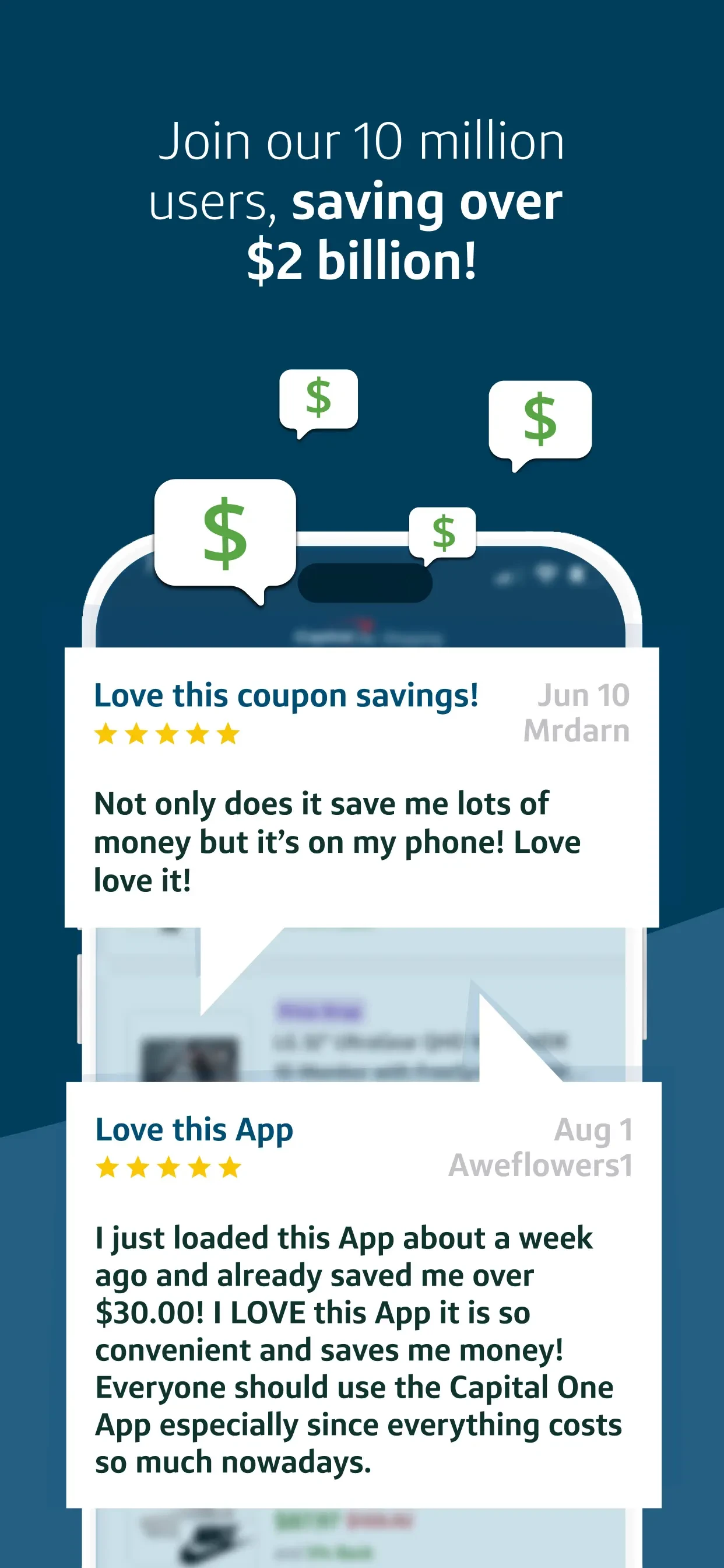 Capital One Shopping: Save Now app store screenshot 6 — Shopping (iOS)