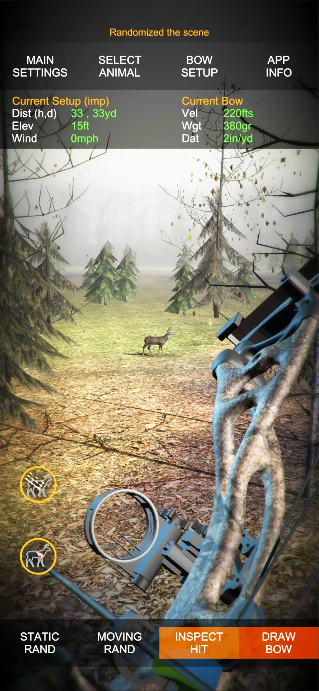 Bow Hunt Simulator app store screenshot 1 — Unknown (iOS)