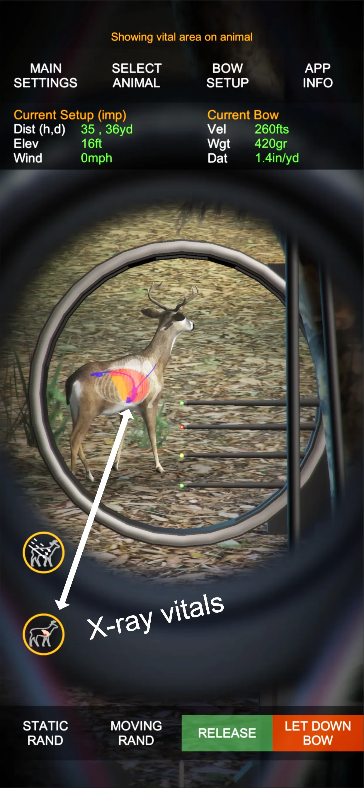 Bow Hunt Simulator app store screenshot 2 — Unknown (iOS)