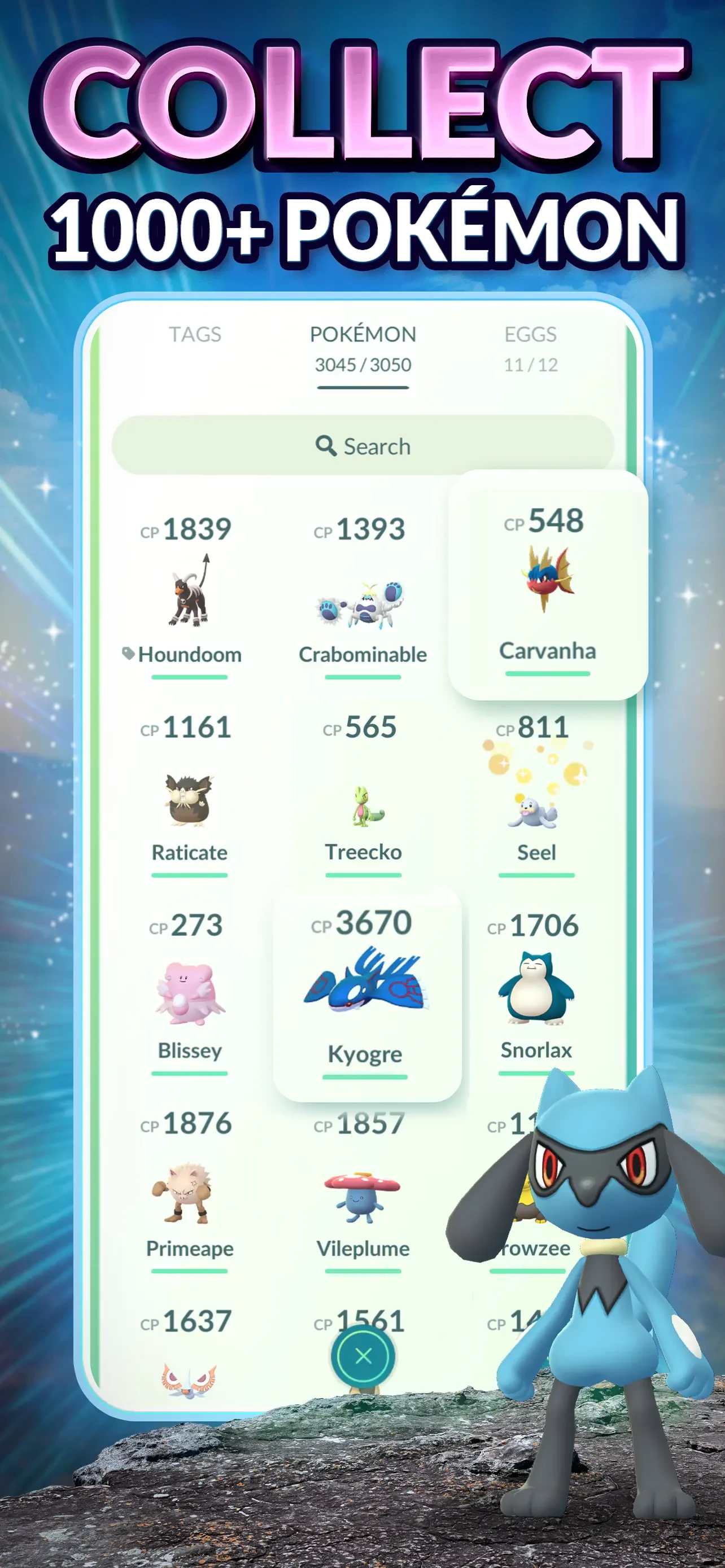 Pokémon GO app store screenshot 7 — Games (iOS)