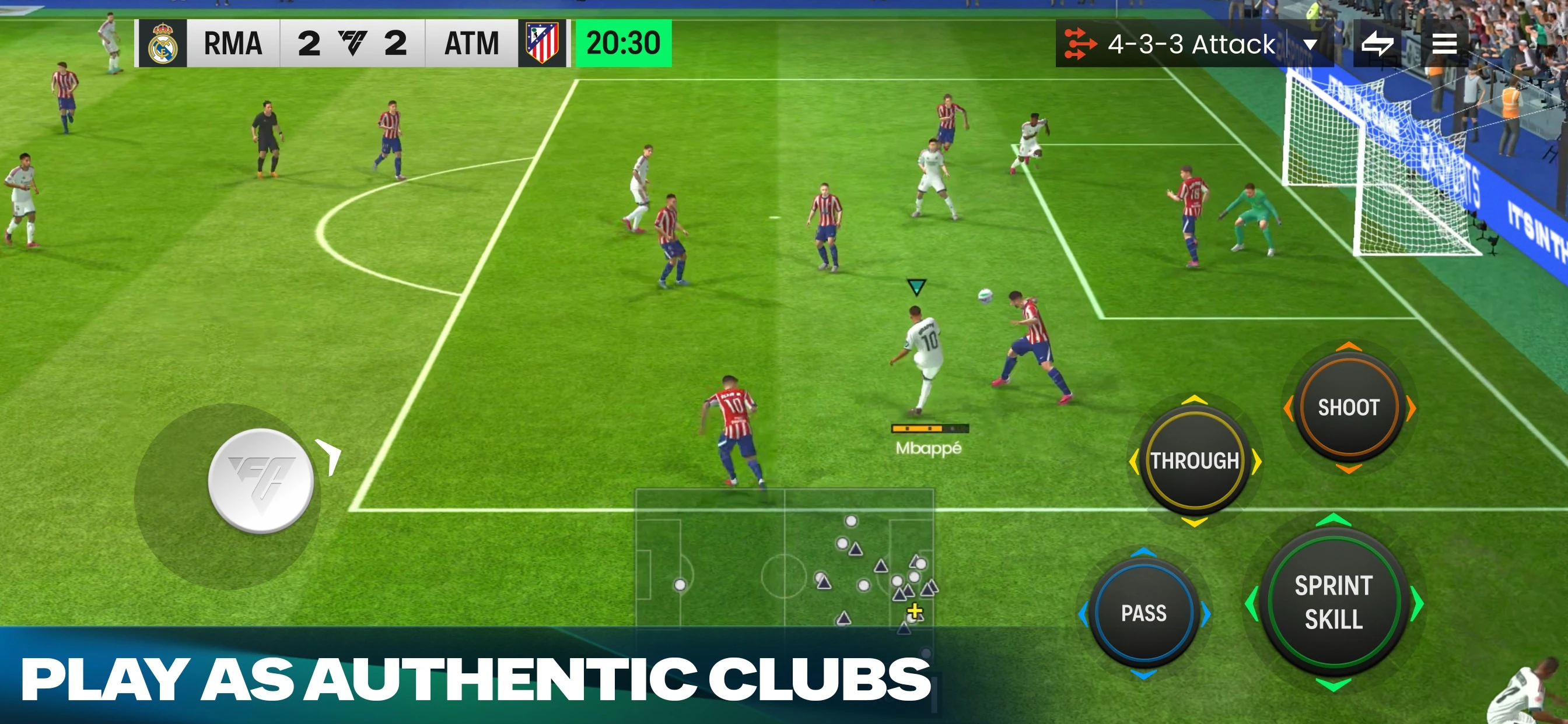 EA SPORTS FC Soccer Mobile 27 app store screenshot 2 — Games (iOS)