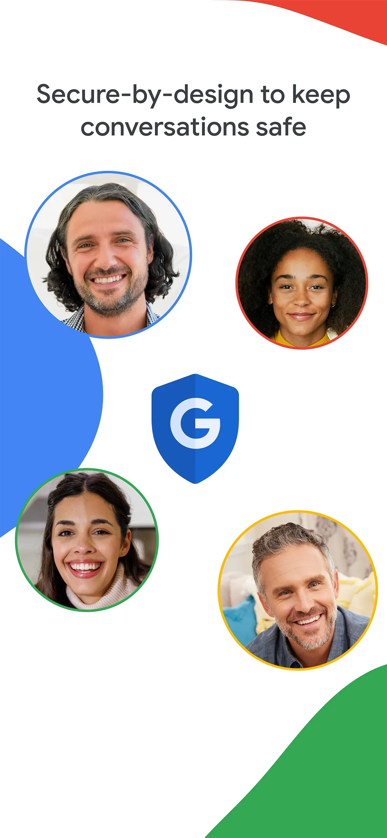 Google Meet app store screenshot 6 — Social Networking (iOS)