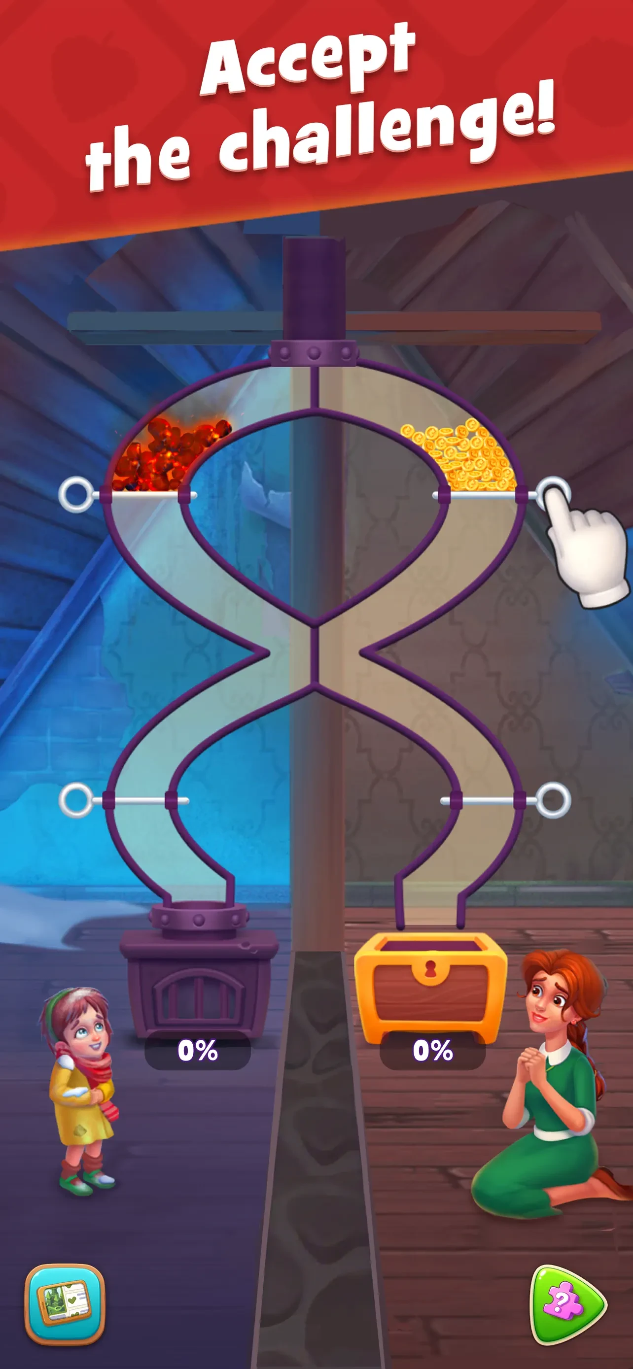 Gardenscapes app store screenshot 4 — Games (iOS)