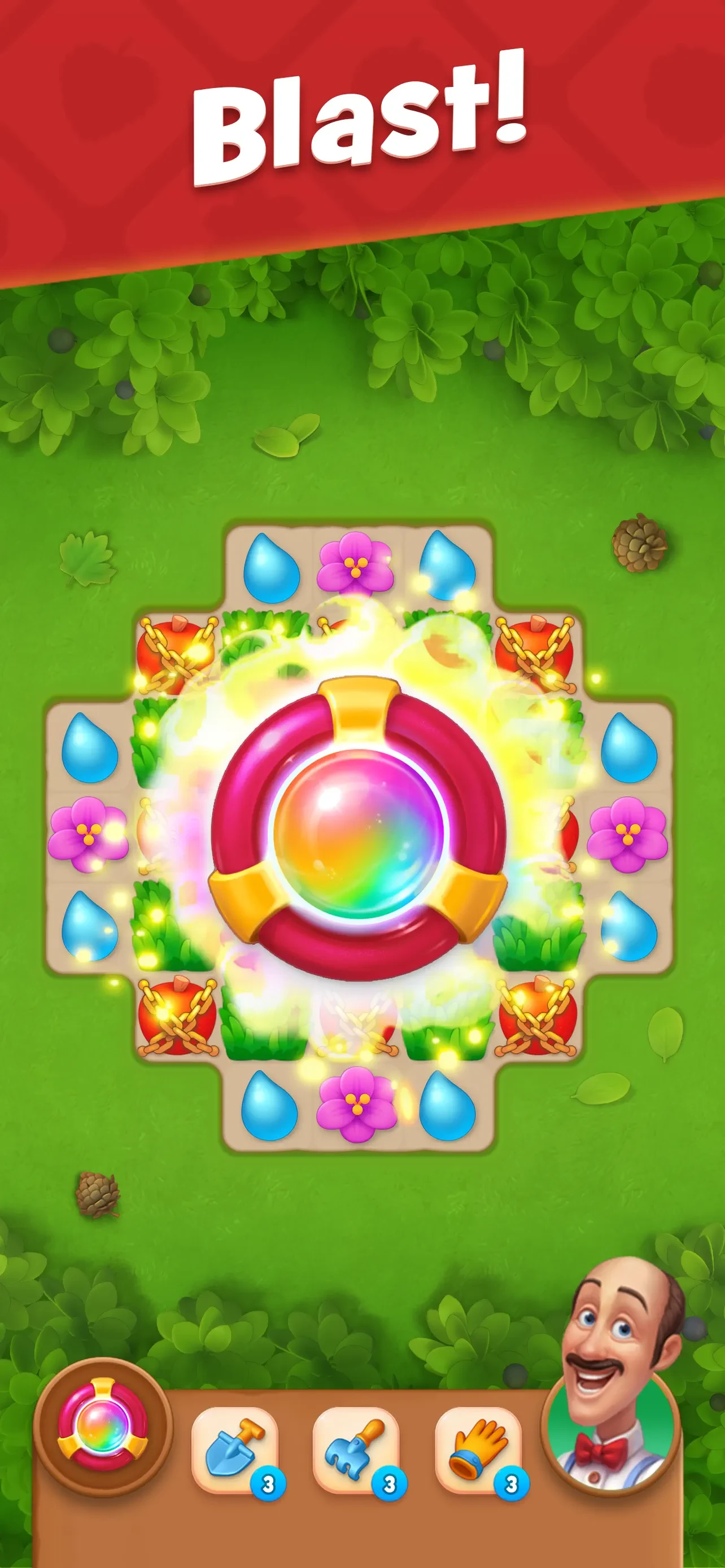Gardenscapes app store screenshot 7 — Games (iOS)