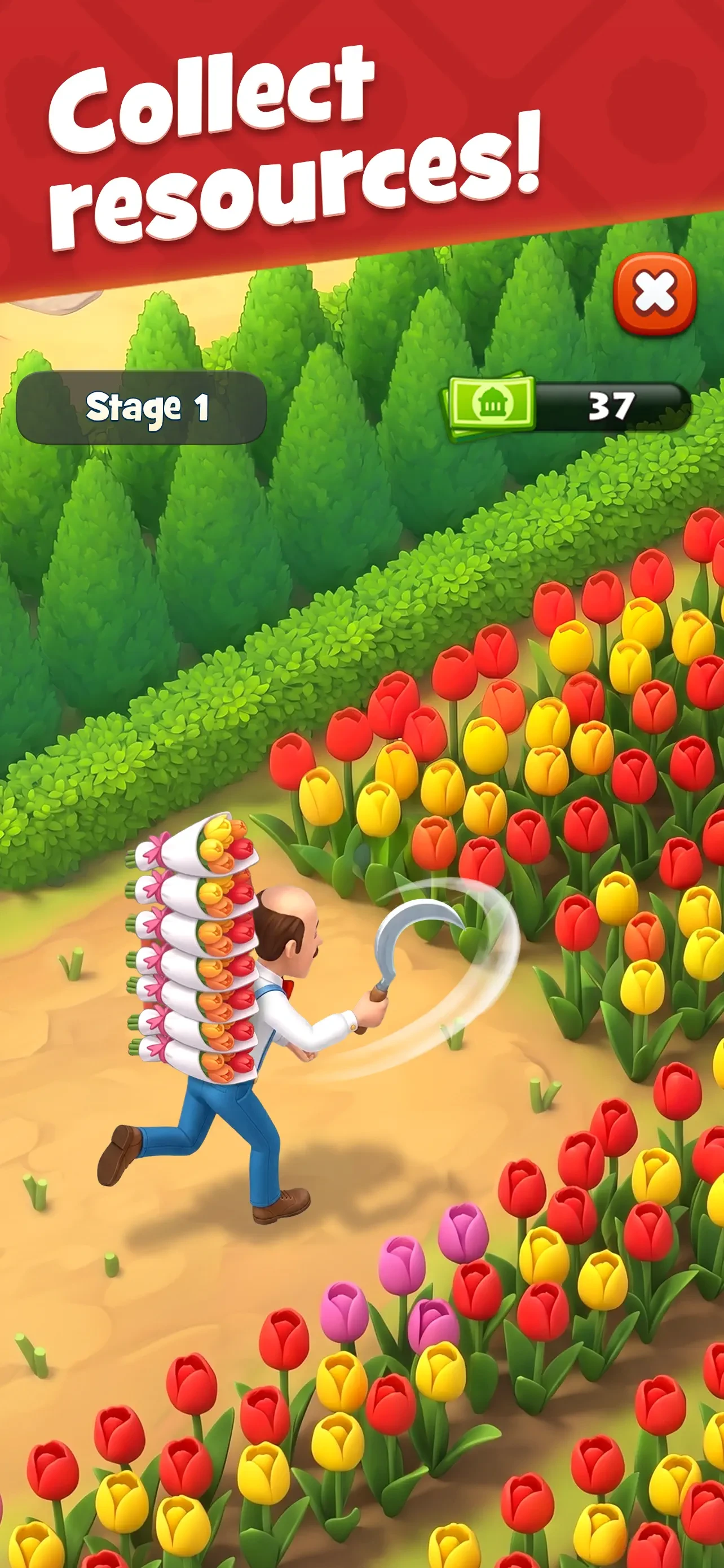 Gardenscapes app store screenshot 1 — Games (iOS)