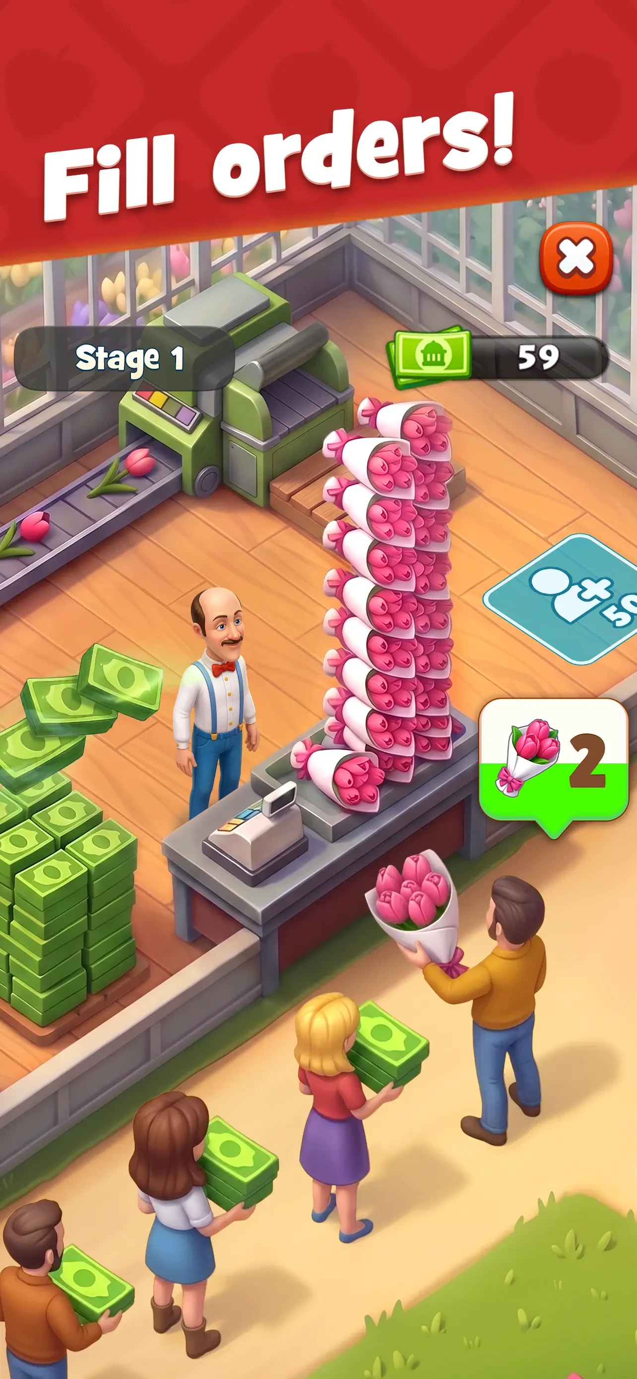 Gardenscapes app store screenshot 2 — Games (iOS)