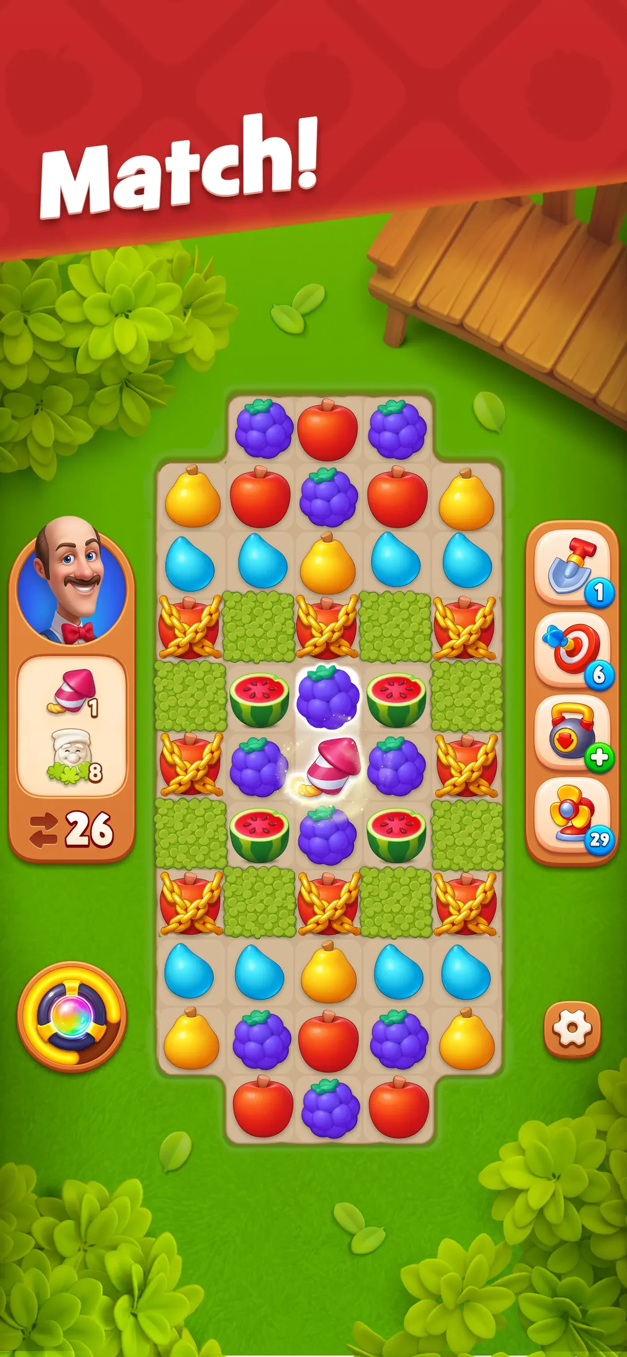 Gardenscapes app store screenshot 5 — Games (iOS)