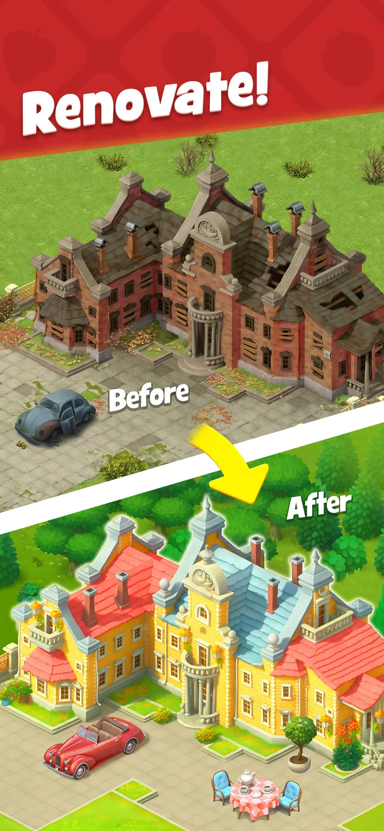 Gardenscapes app store screenshot 6 — Games (iOS)