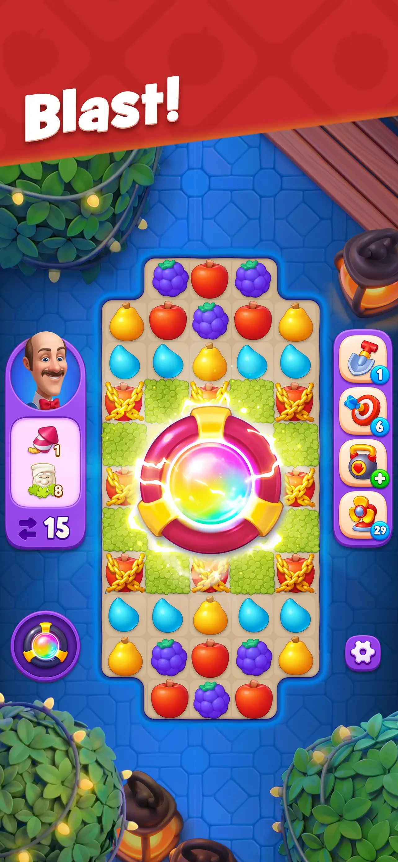 Gardenscapes app store screenshot 7 — Games (iOS)