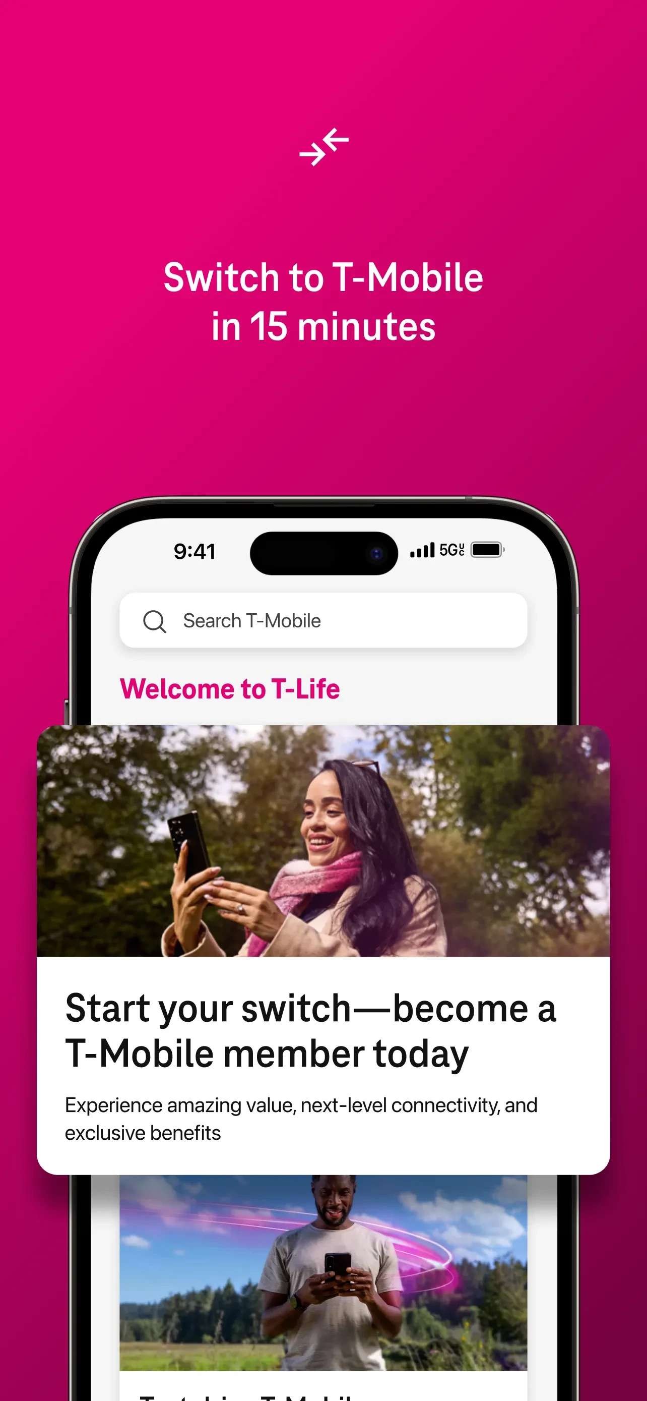 T-Life app store screenshot 4 — Lifestyle (iOS)