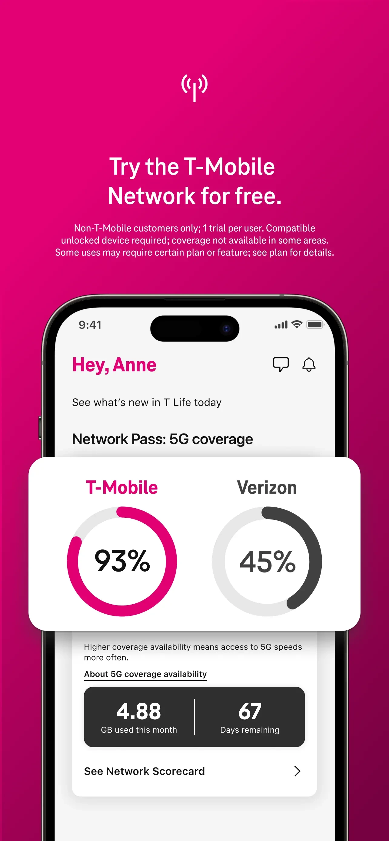 T-Life app store screenshot 5 — Lifestyle (iOS)