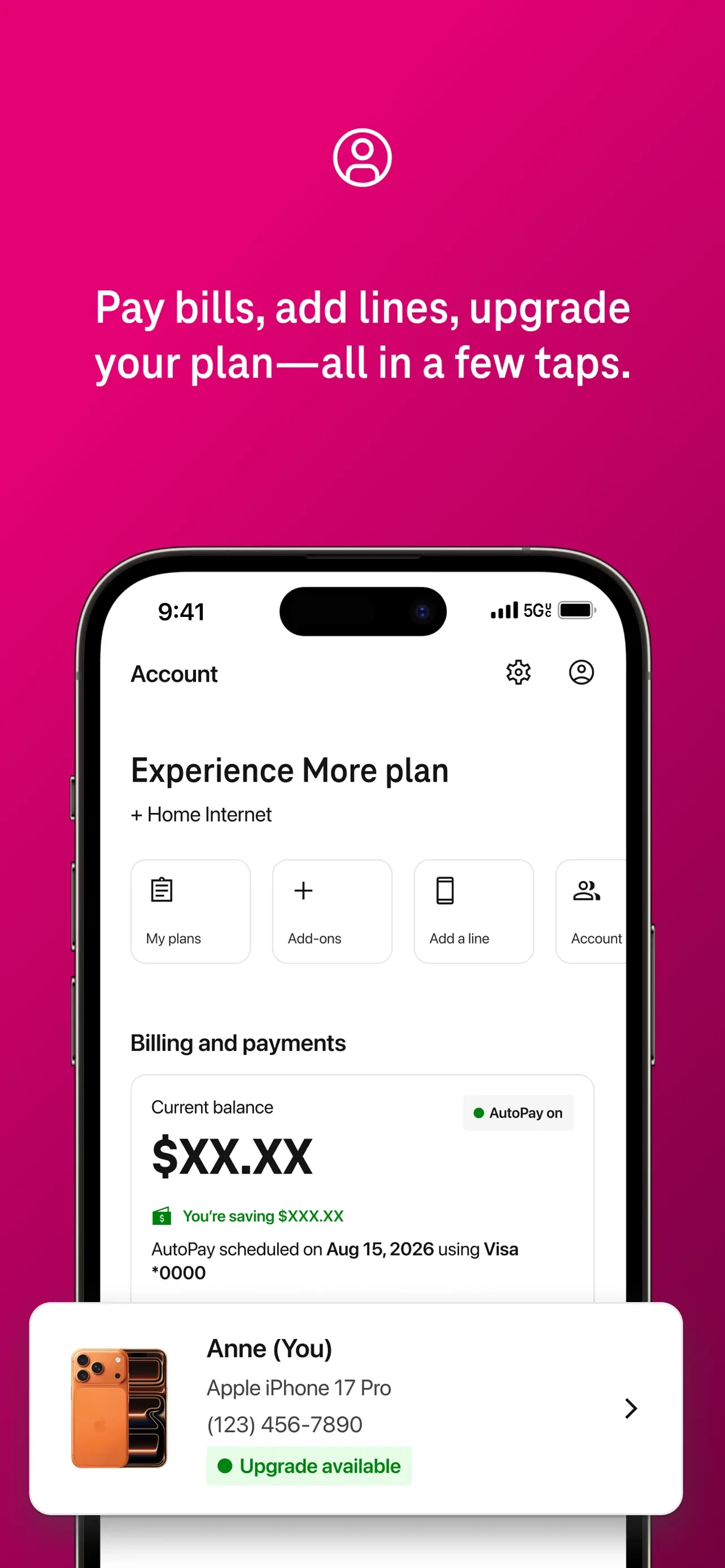 T-Life app store screenshot 7 — Lifestyle (iOS)