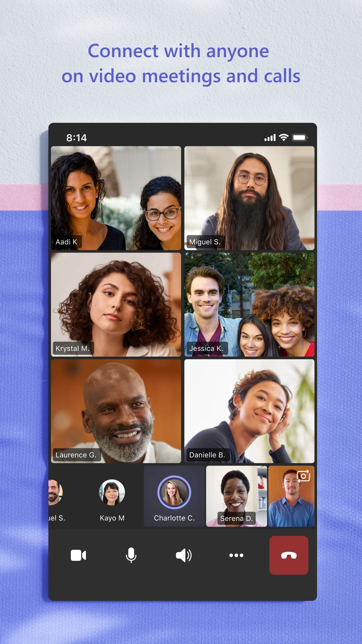 Microsoft Teams app store screenshot 3 — Business (iOS)