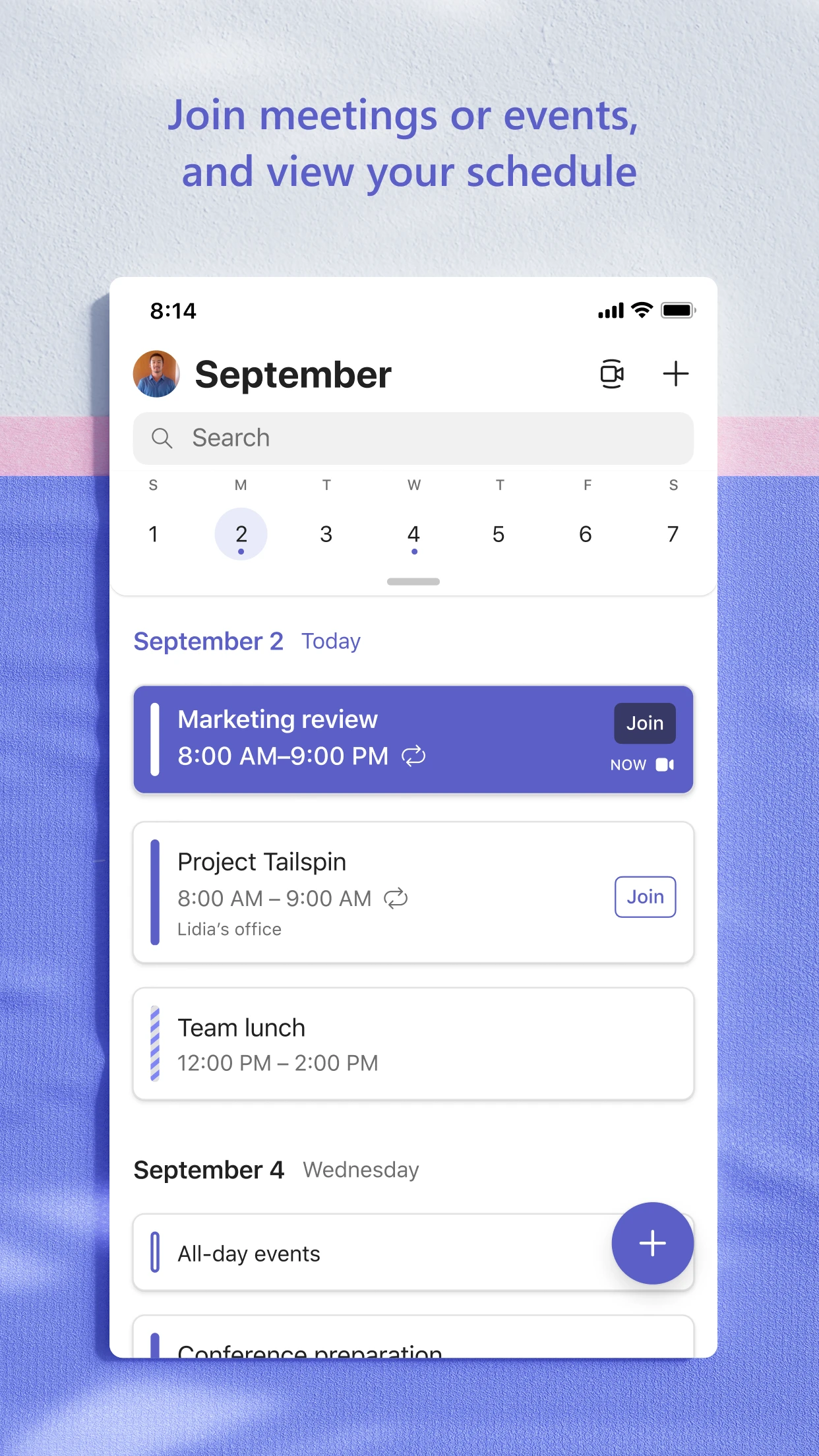 Microsoft Teams app store screenshot 9 — Business (iOS)