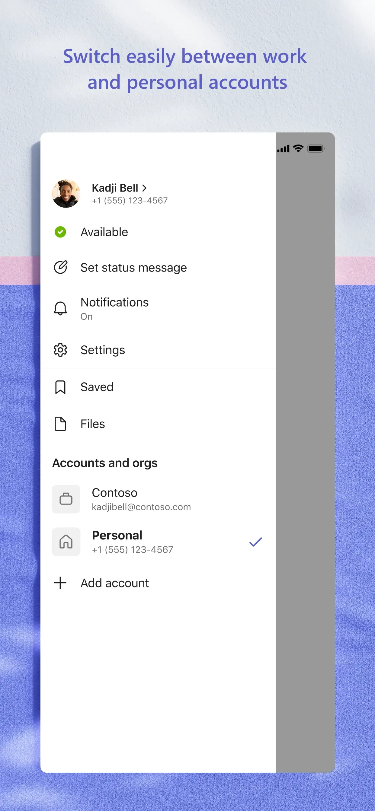 Microsoft Teams app store screenshot 8 — Business (iOS)