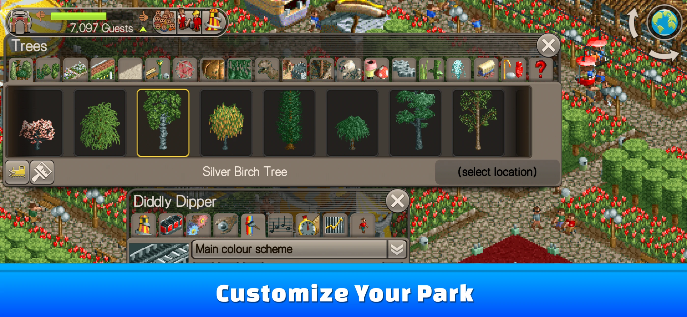 RollerCoaster Tycoon® Classic app store screenshot 3 — Games (iOS)
