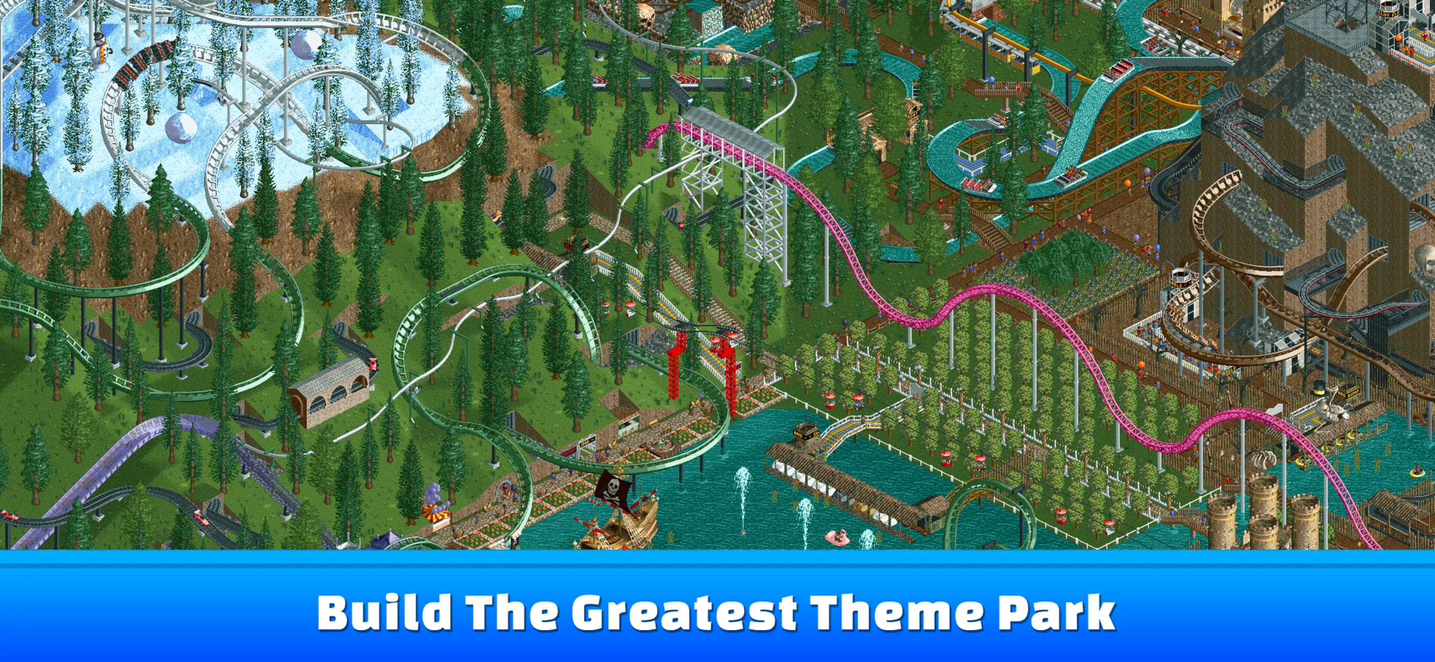 RollerCoaster Tycoon® Classic app store screenshot 5 — Games (iOS)