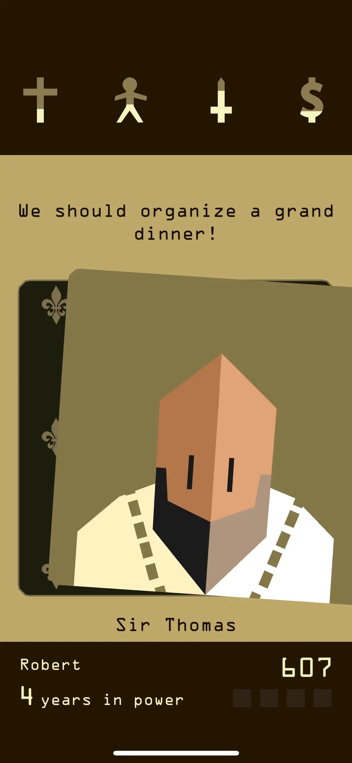 Reigns app store screenshot 2 — Games (iOS)
