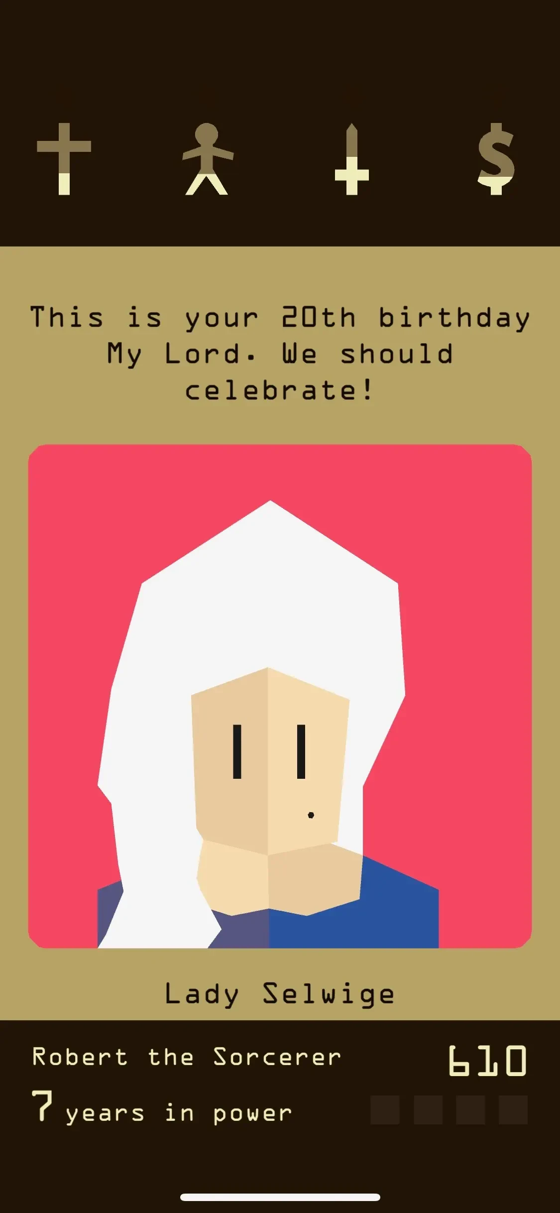 Reigns app store screenshot 3 — Games (iOS)