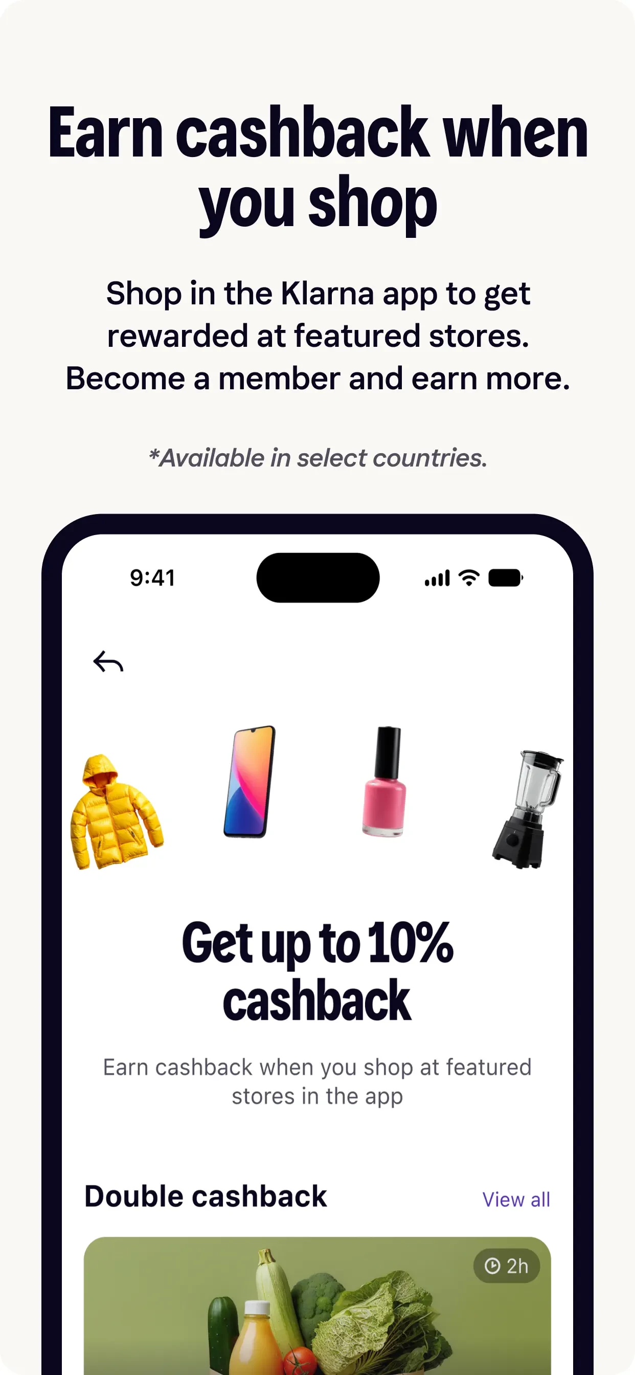 Klarna: Smarter everyday money app store screenshot 3 — Unknown (iOS)